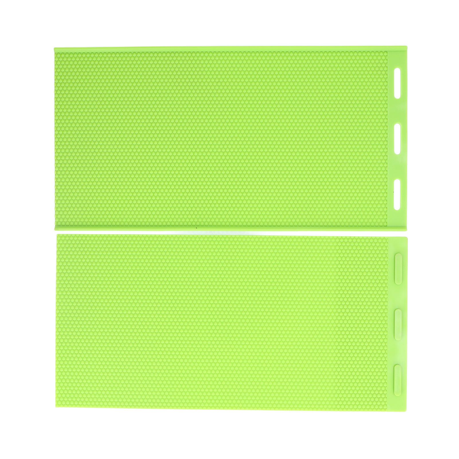 2Pcs 5.4mm Silicone Beeswax Sheet Mold Beeswax Foundation Press Mold Beekeeper