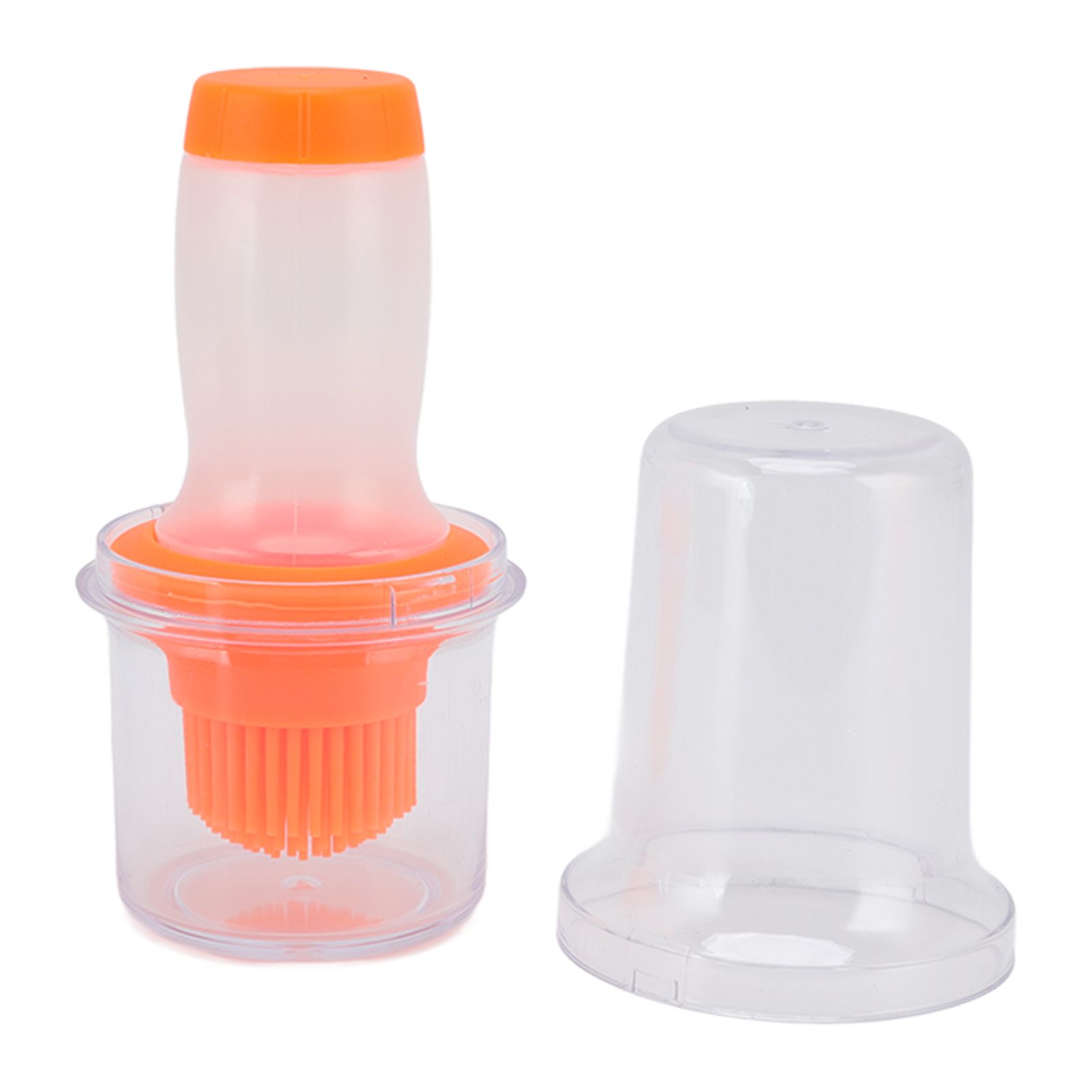Oil Dispenser Bottle 60ml Food Grade Silicone Squeeze Type Brush Evenly Heat