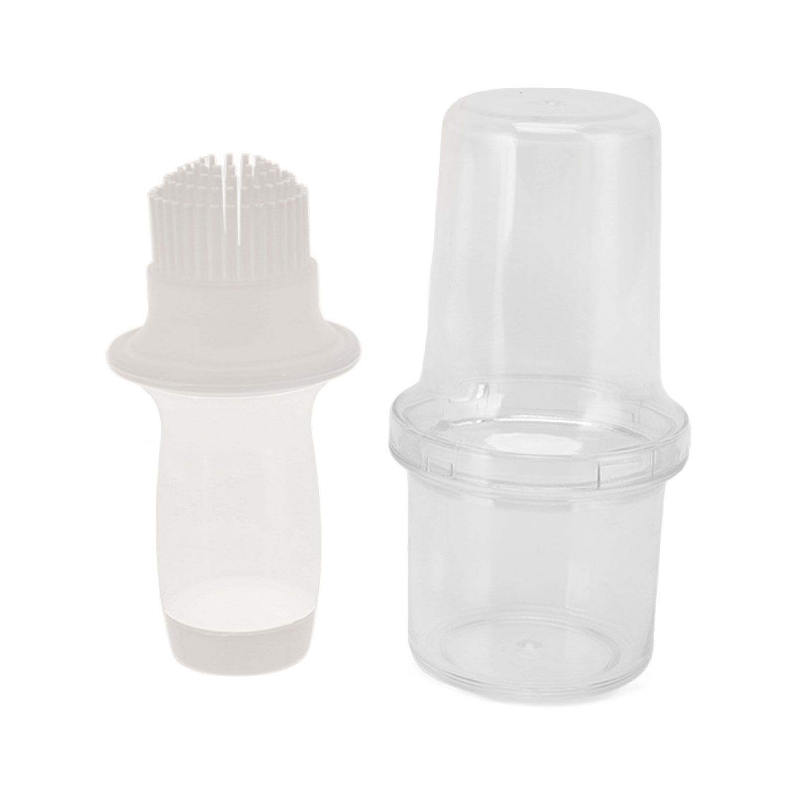 Oil Dispenser Bottle 60ml Food Grade Silicone Squeeze Type Brush Evenly Heat view 4