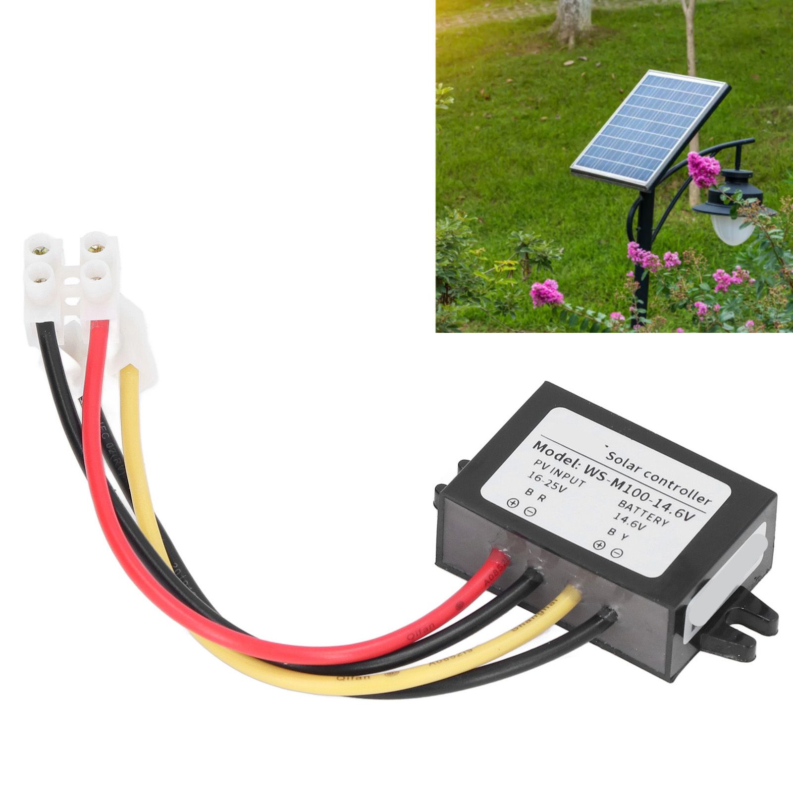 MPPT Solar Controller Protective Control Panel Switch Battery Charging view 11