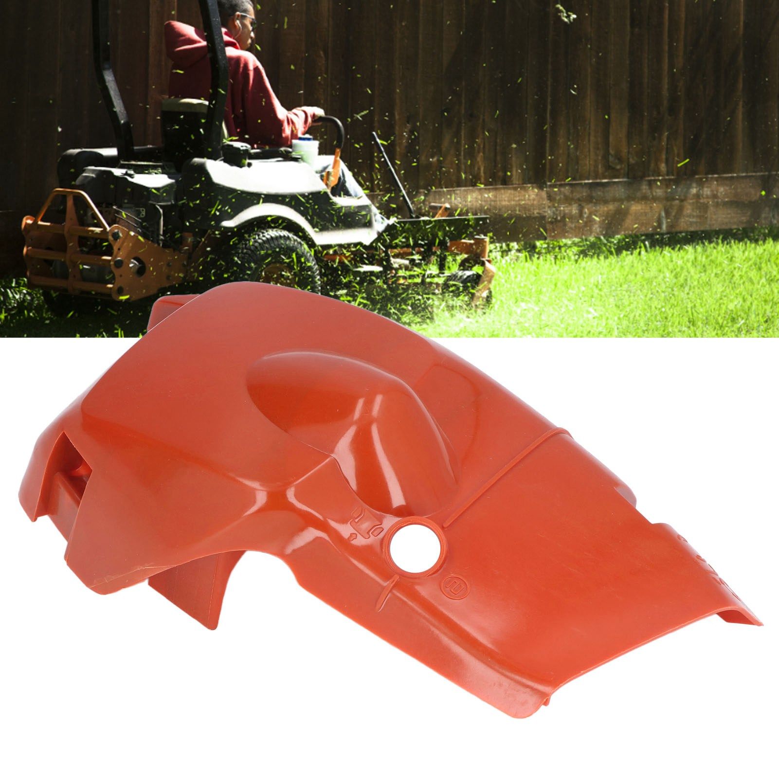Cylinder Cover PC Corrosion Resistance Shroud Engine Cover Lawn Mover view 12