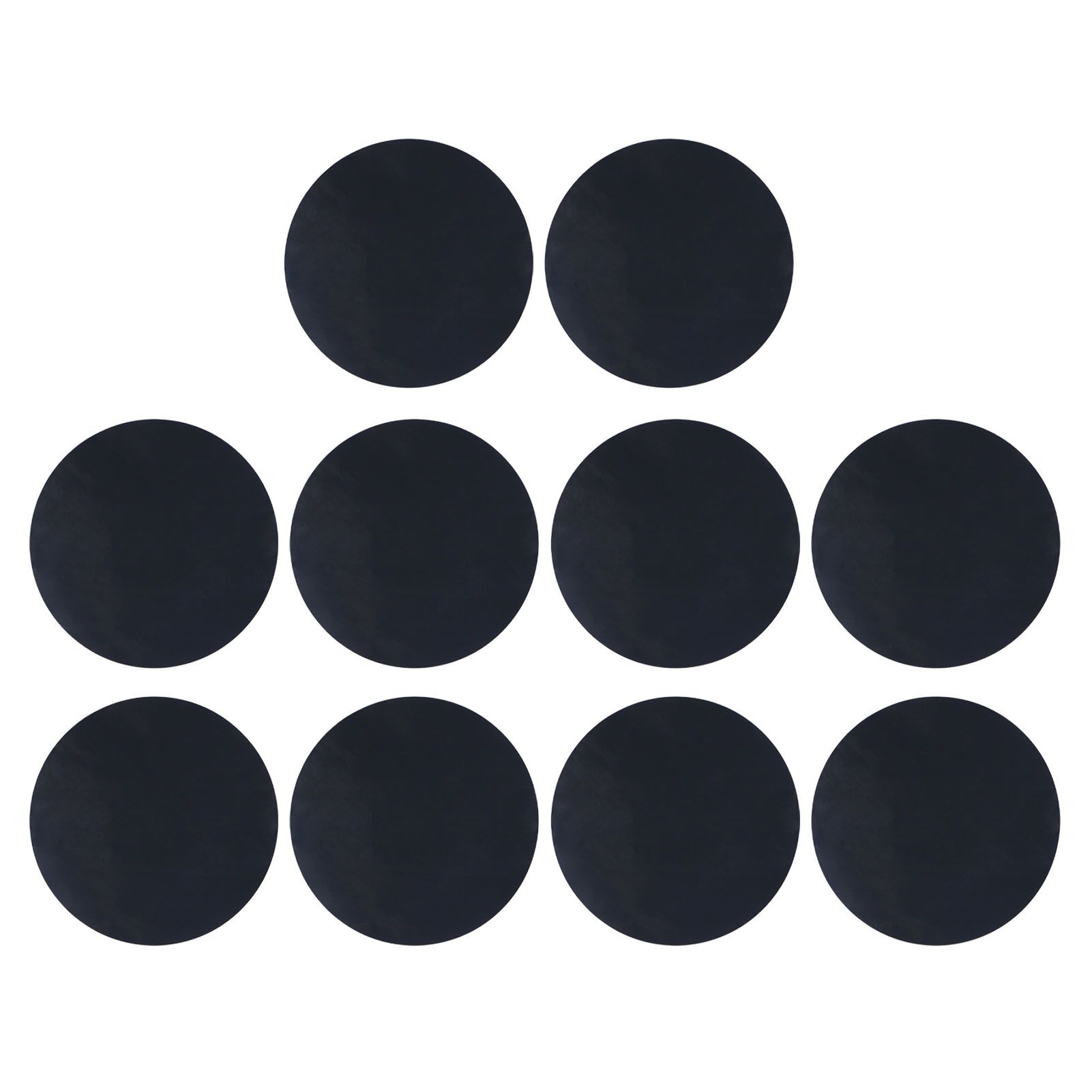 10Pcs Round Barbecue Grill Mat PTFE Reusable Non Stick High Temperature