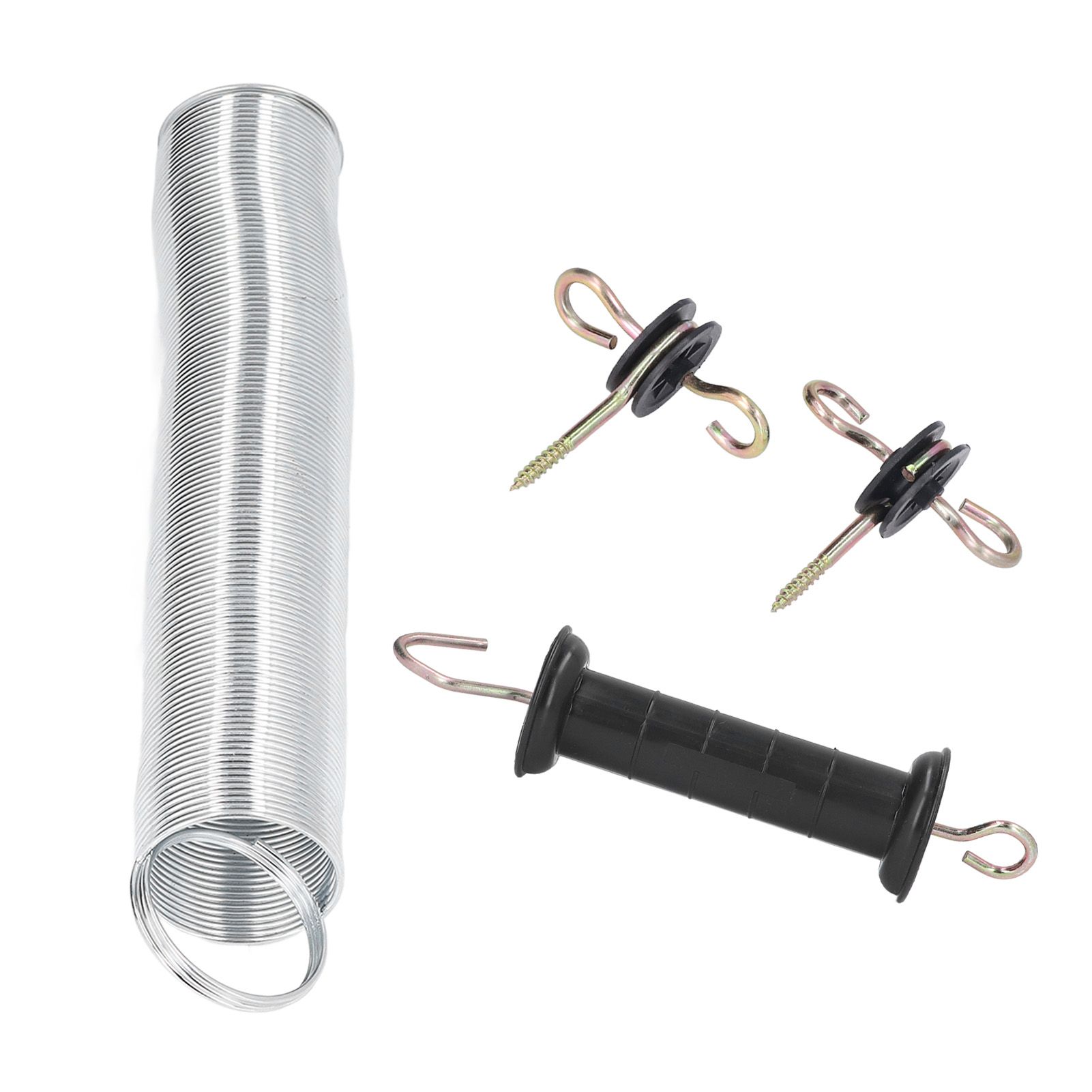 Electric Fence Gate Kit PP Iron 5 Meters Animal Spring Door Accessory with view 6