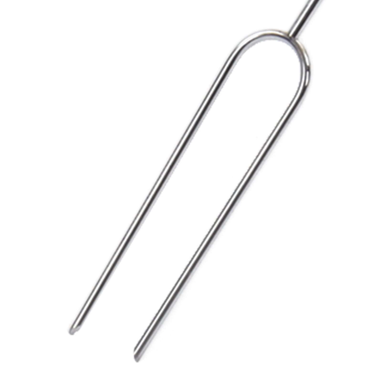 3Pcs Barbecue Forks Multifunctional Stainless Steel Roasting Stick with Beech view 15