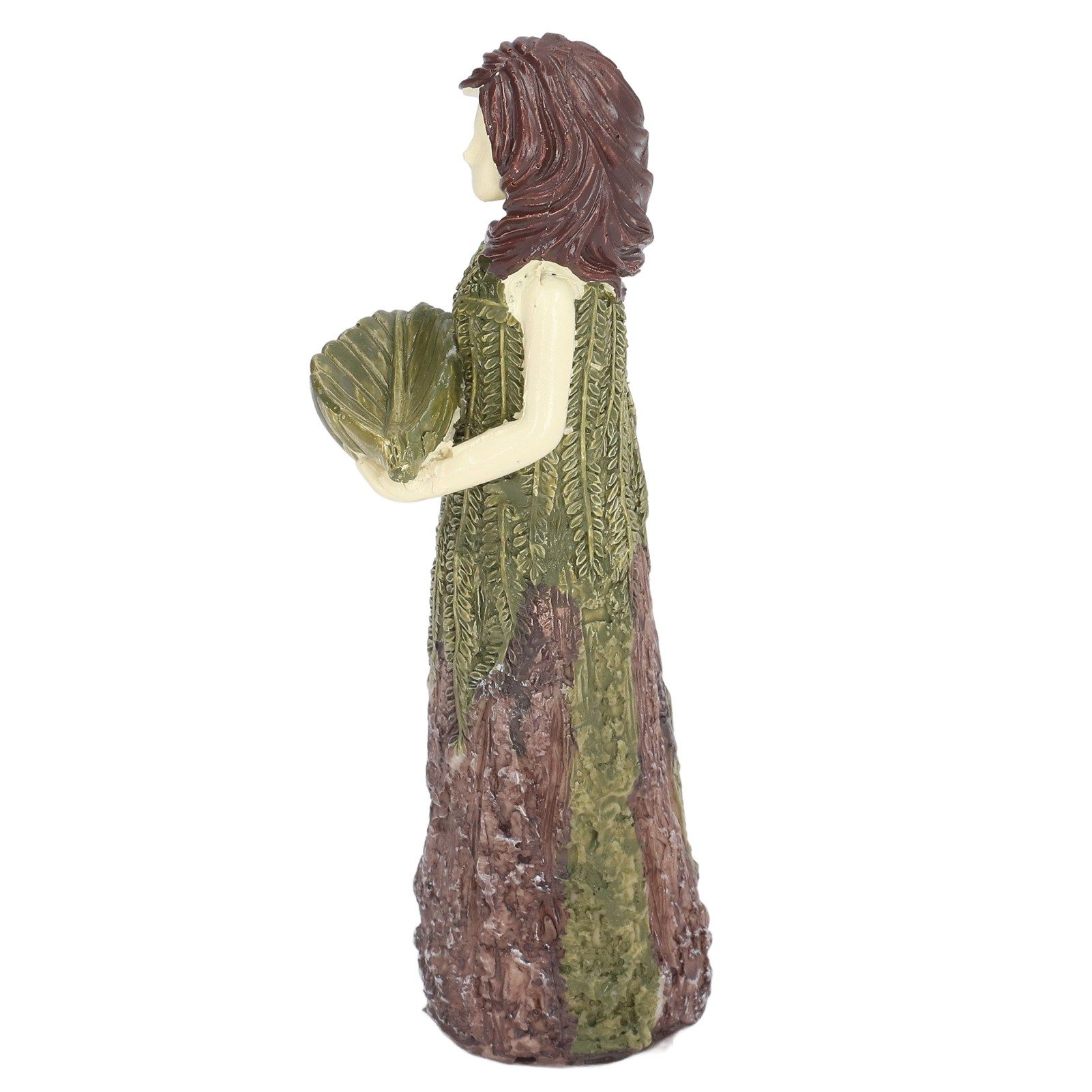 Fairy Statue Bird Feeder Resin Attractive Beautiful Goddess Statuary Bird view 5