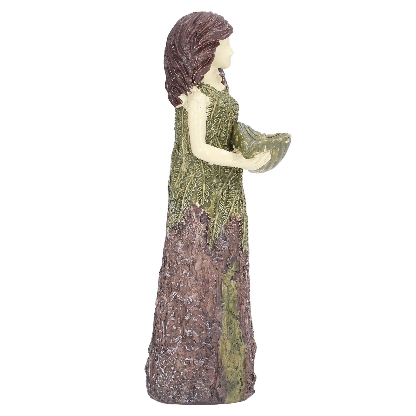 Fairy Statue Bird Feeder Resin Attractive Beautiful Goddess Statuary Bird view 6
