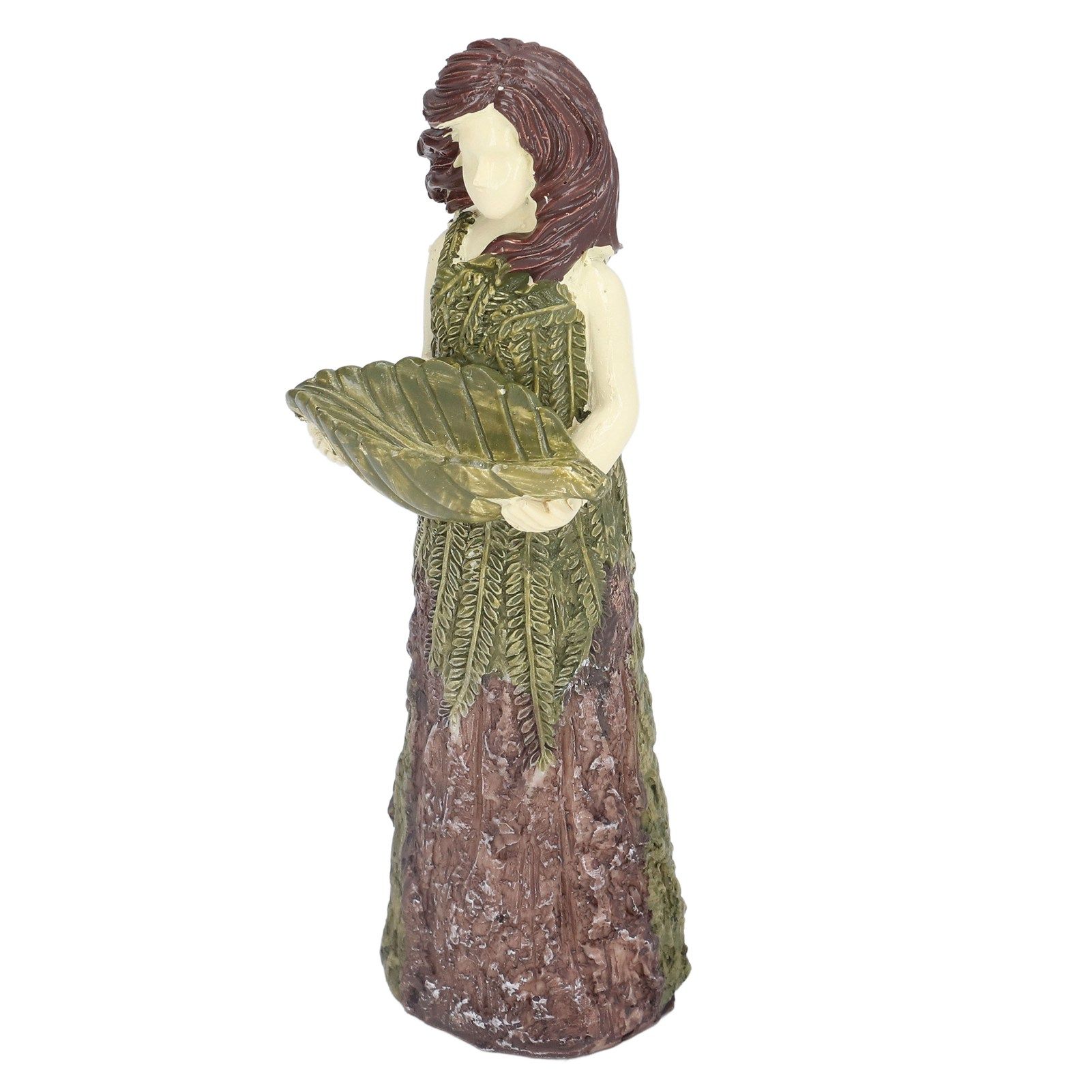 Fairy Statue Bird Feeder Resin Attractive Beautiful Goddess Statuary Bird view 9