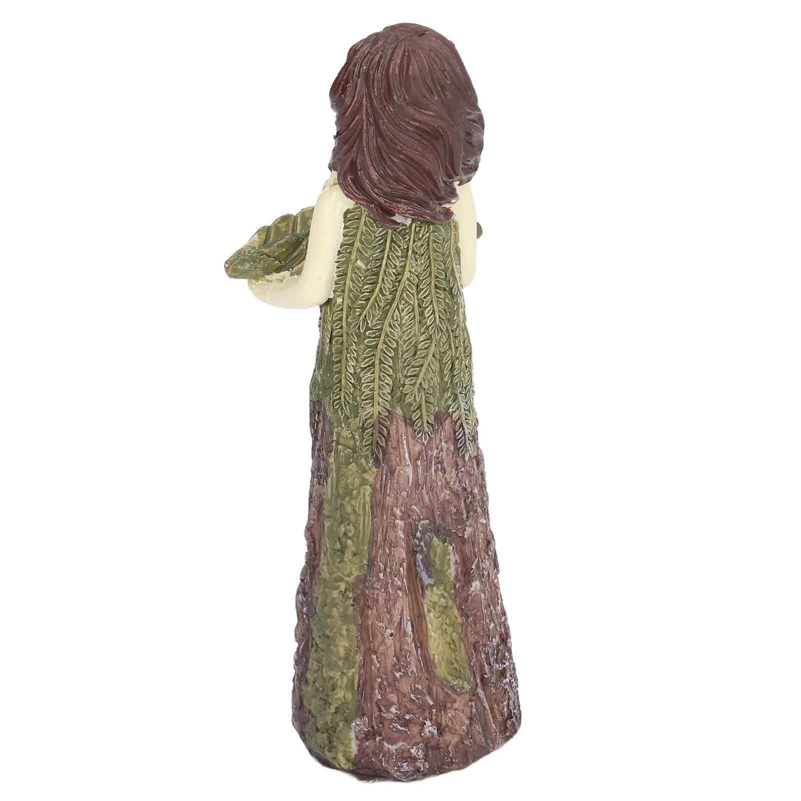 Fairy Statue Bird Feeder Resin Attractive Beautiful Goddess Statuary Bird view 13