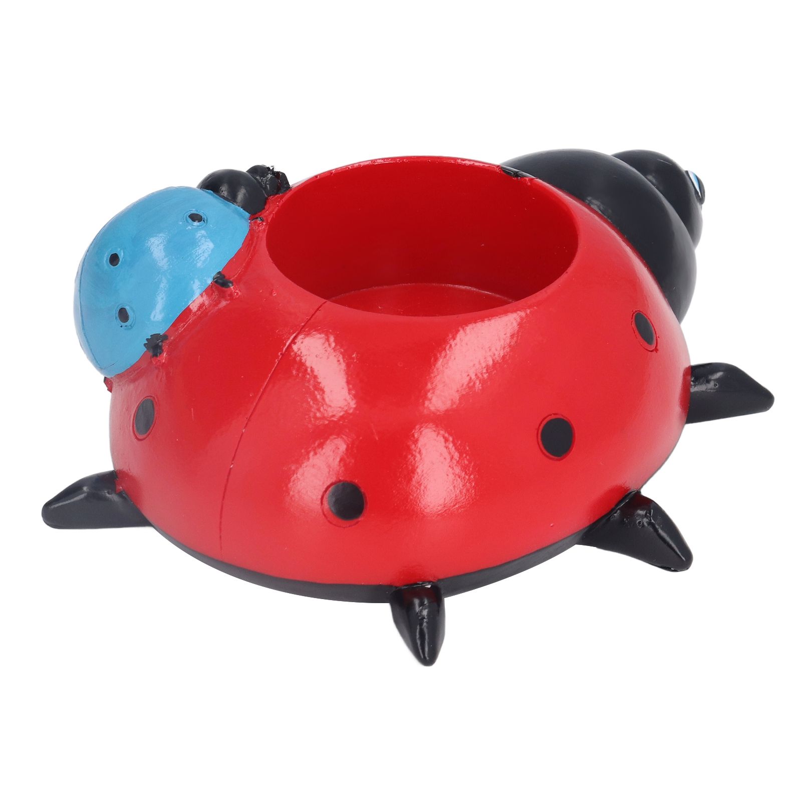 Ladybugs Flower Pot Simulation Cute Resin Animal Succulent Plant Container for view 8
