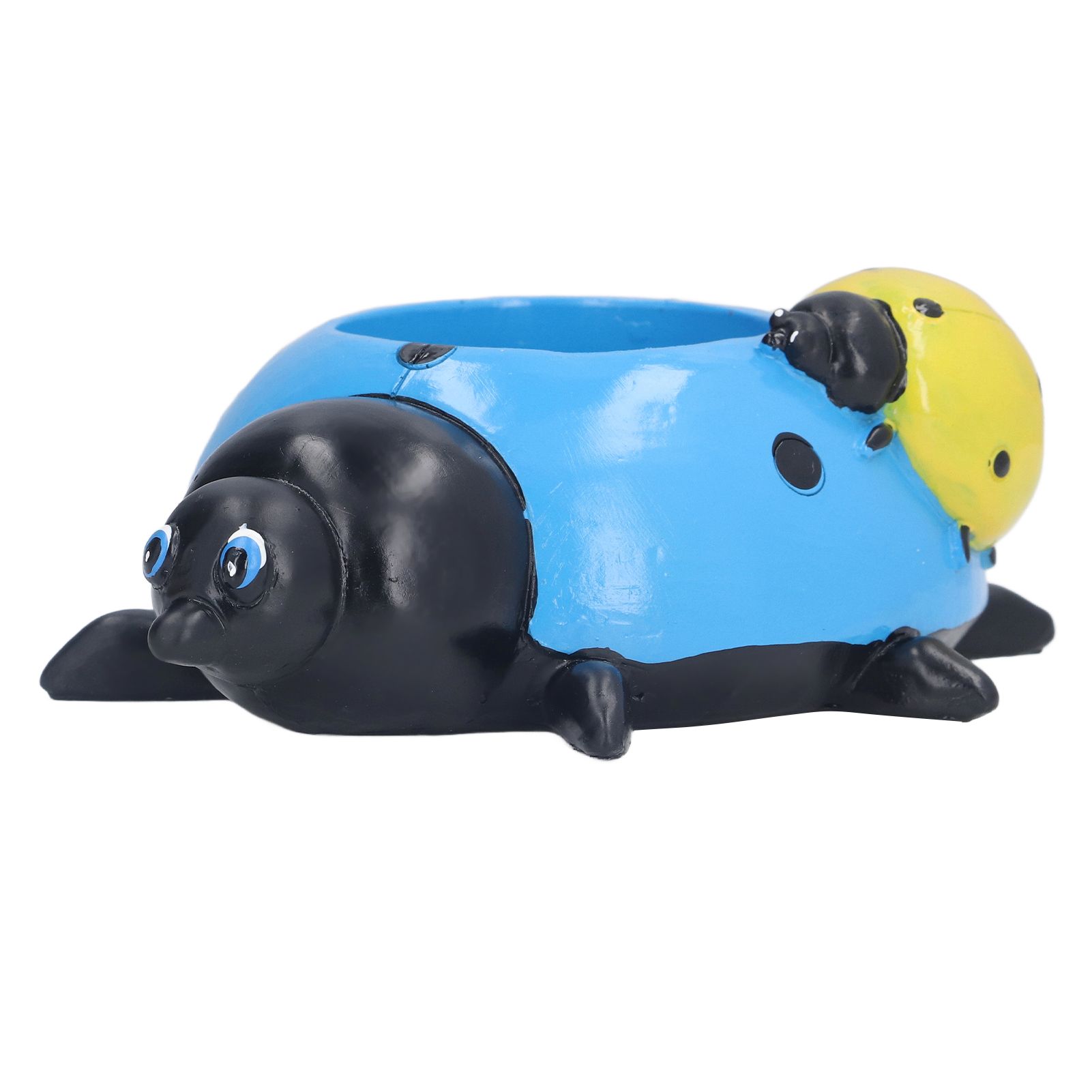 Ladybugs Flower Pot Simulation Cute Resin Animal Succulent Plant Container for view 4