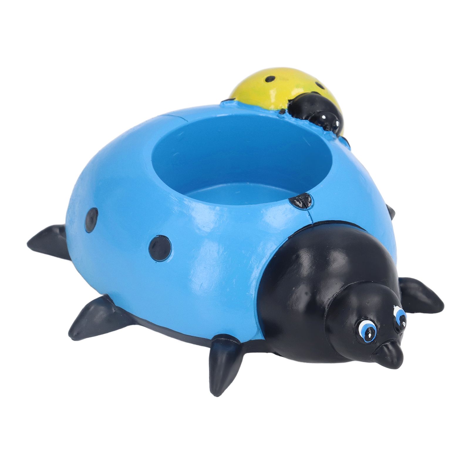 Ladybugs Flower Pot Simulation Cute Resin Animal Succulent Plant Container for view 5