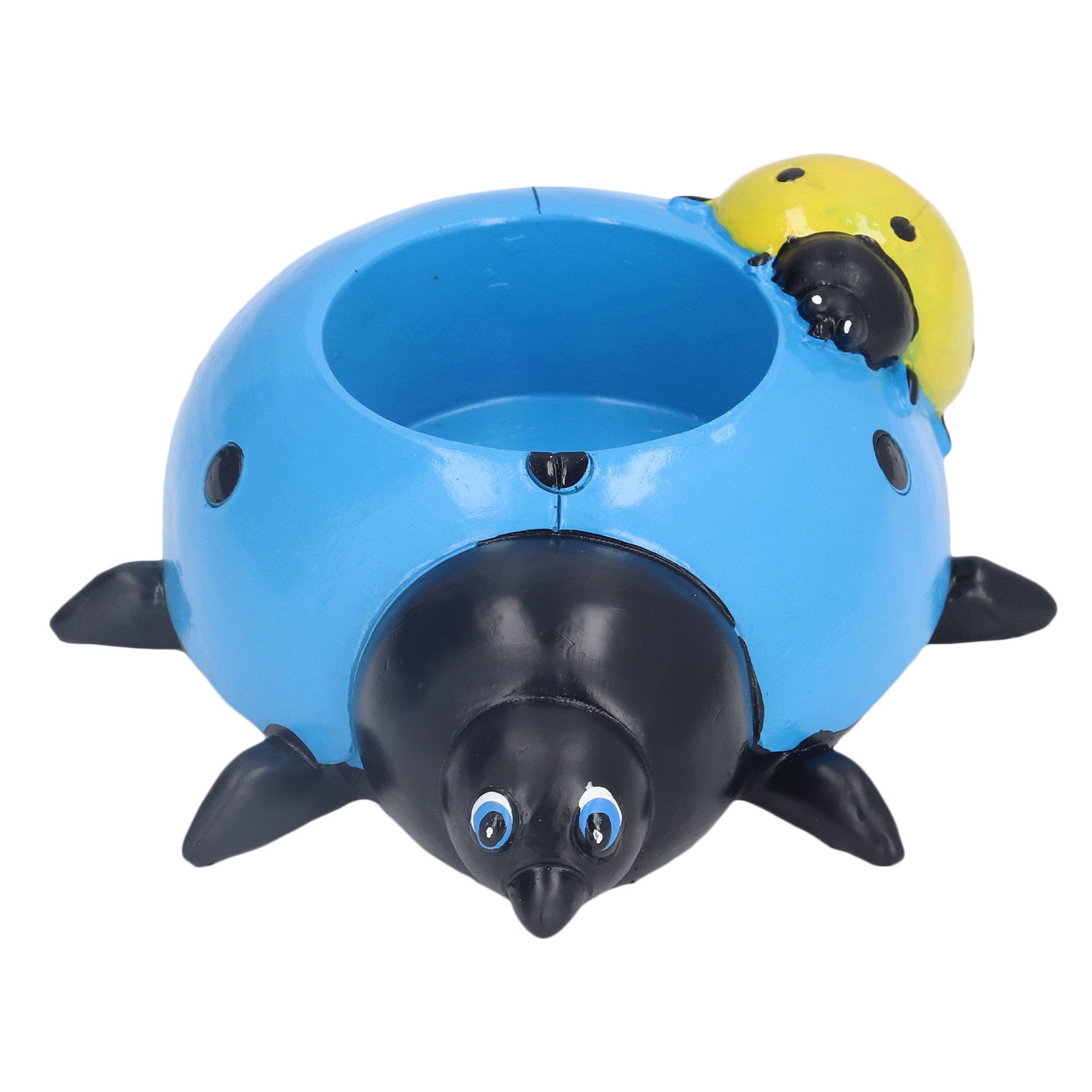 Ladybugs Flower Pot Simulation Cute Resin Animal Succulent Plant Container for view 7