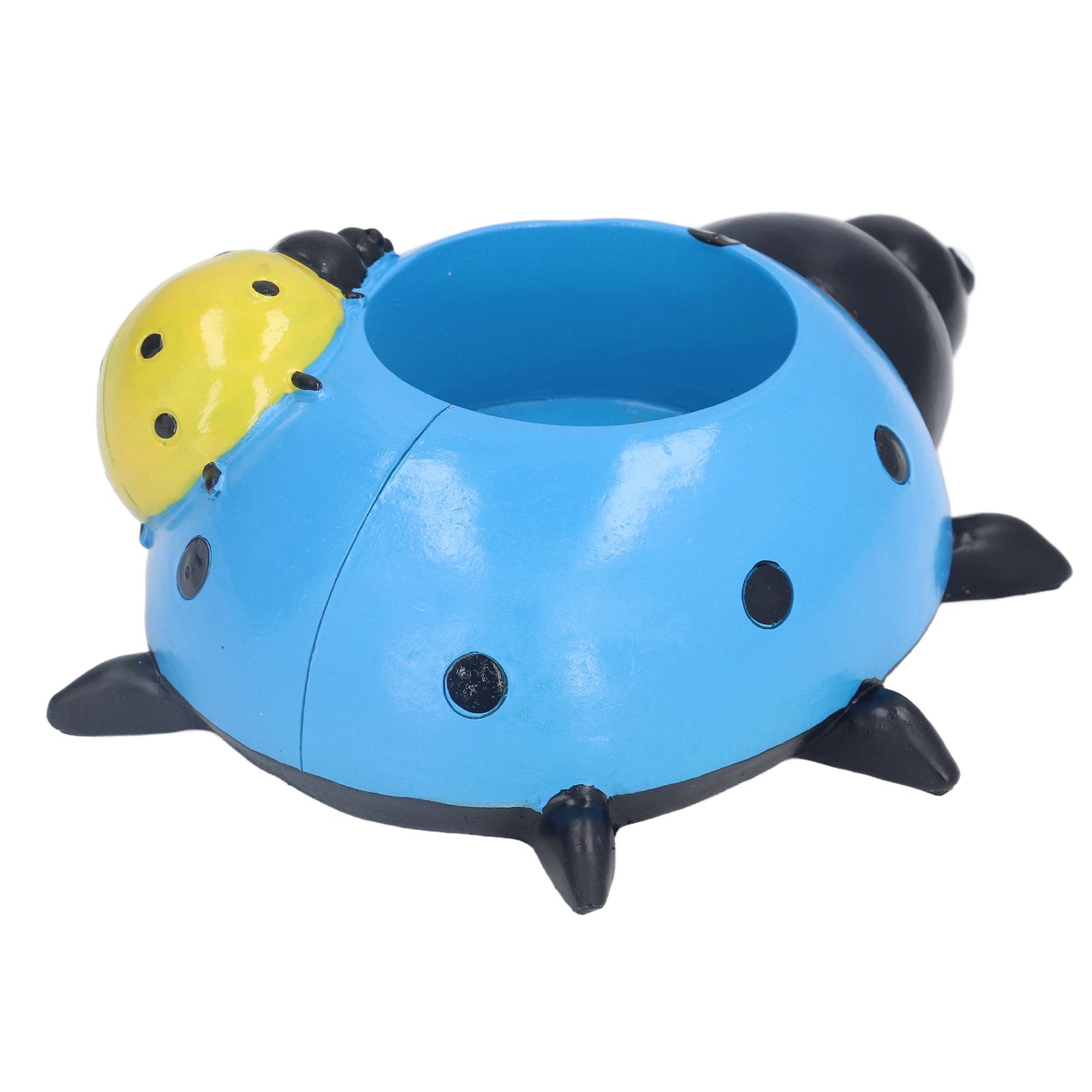 Ladybugs Flower Pot Simulation Cute Resin Animal Succulent Plant Container for view 8