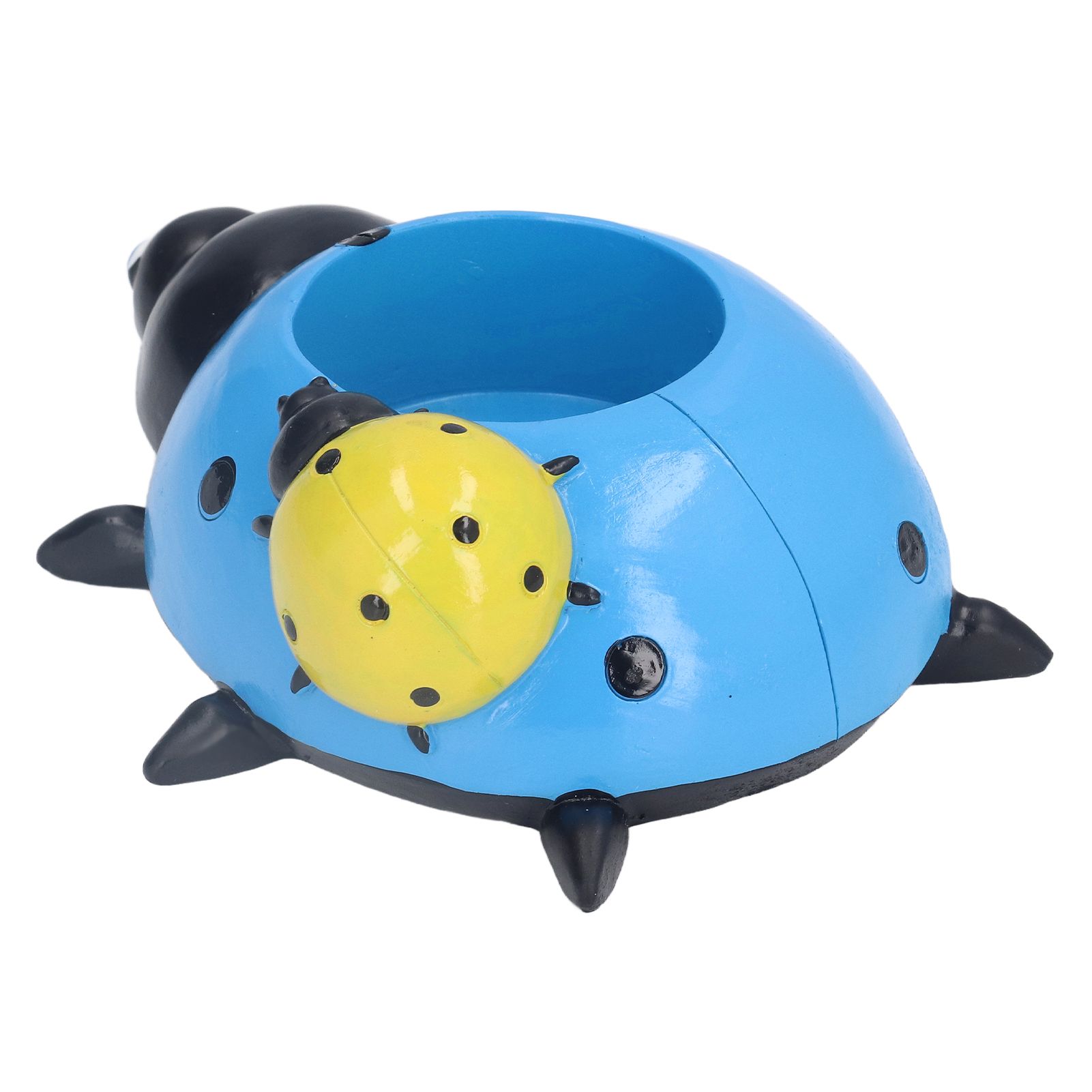 Ladybugs Flower Pot Simulation Cute Resin Animal Succulent Plant Container for view 9