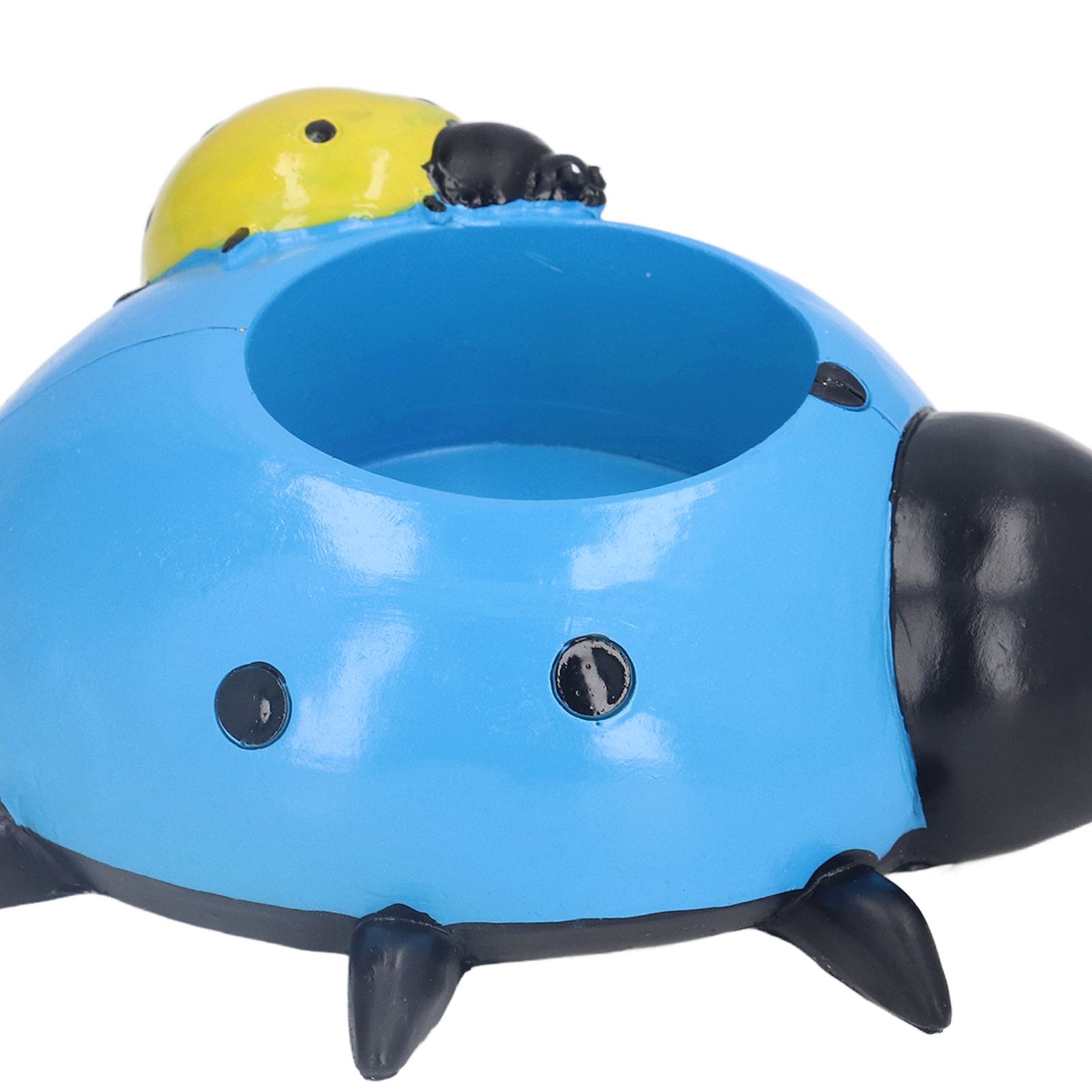 Ladybugs Flower Pot Simulation Cute Resin Animal Succulent Plant Container for view 15