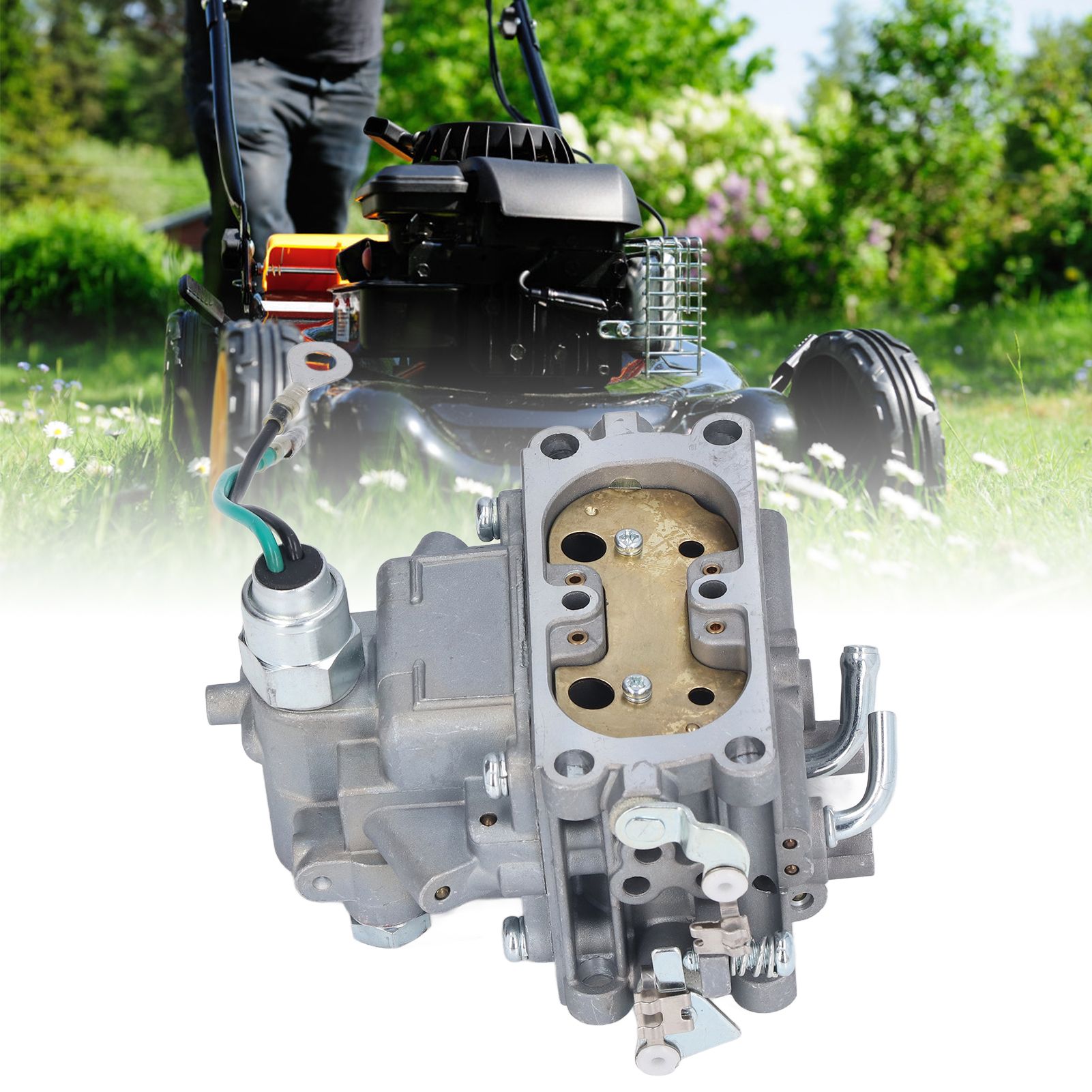 Aluminum Lawn Mower Carburetor Carburetor Replacement Kit with Paper Pad for view 12