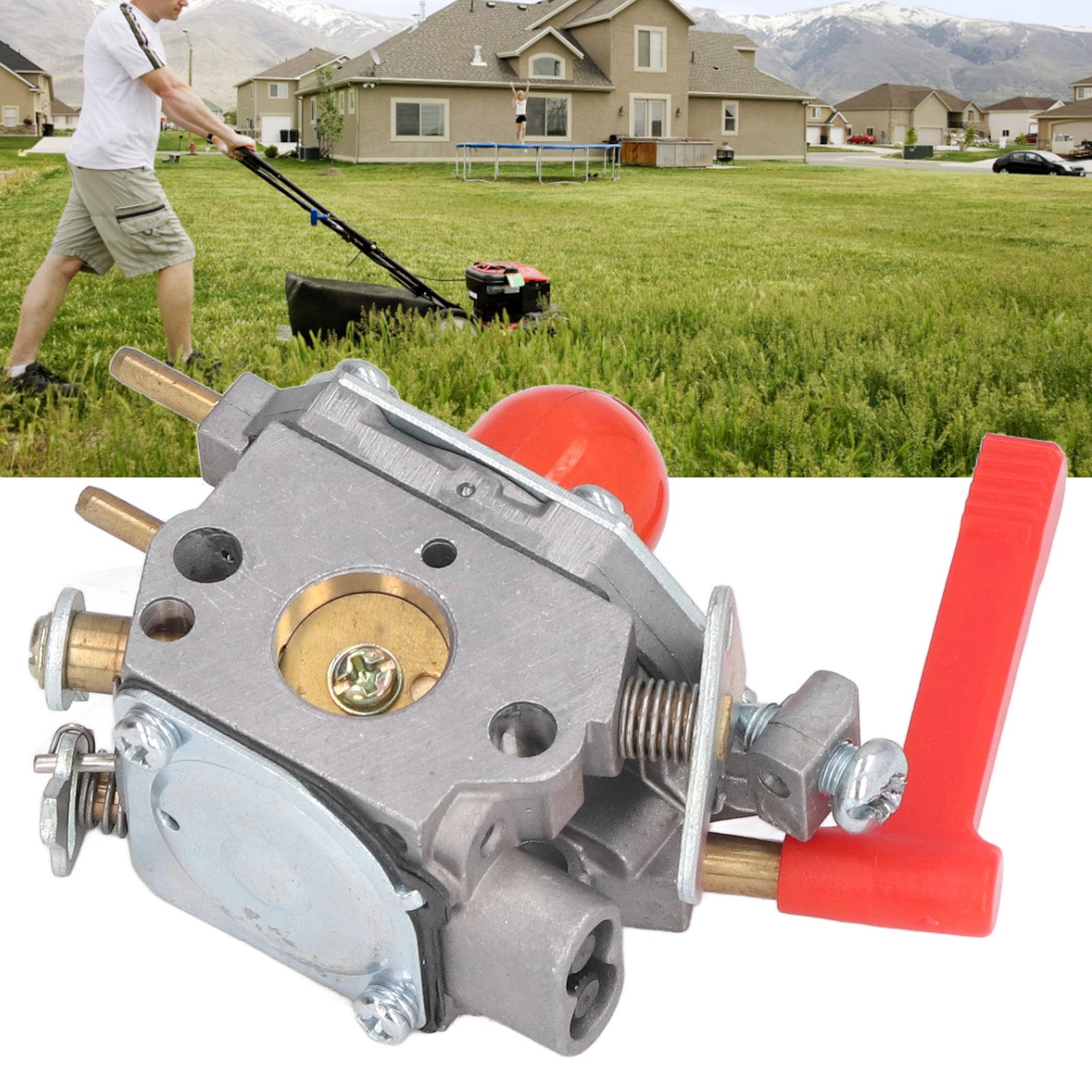 Carburetor Aluminum Reliable Lawn Mower Accessories Replacement Fit for Zama view 11