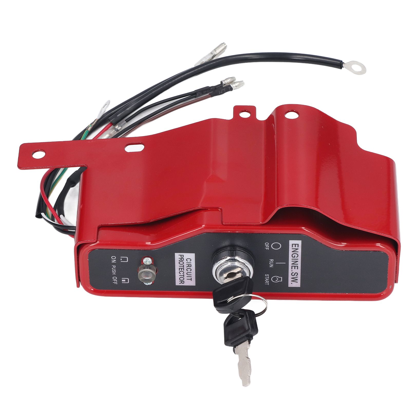 Ignition Key Switch Box Ignition Starter Switch Kit with 2 Keys for GX340 view 3