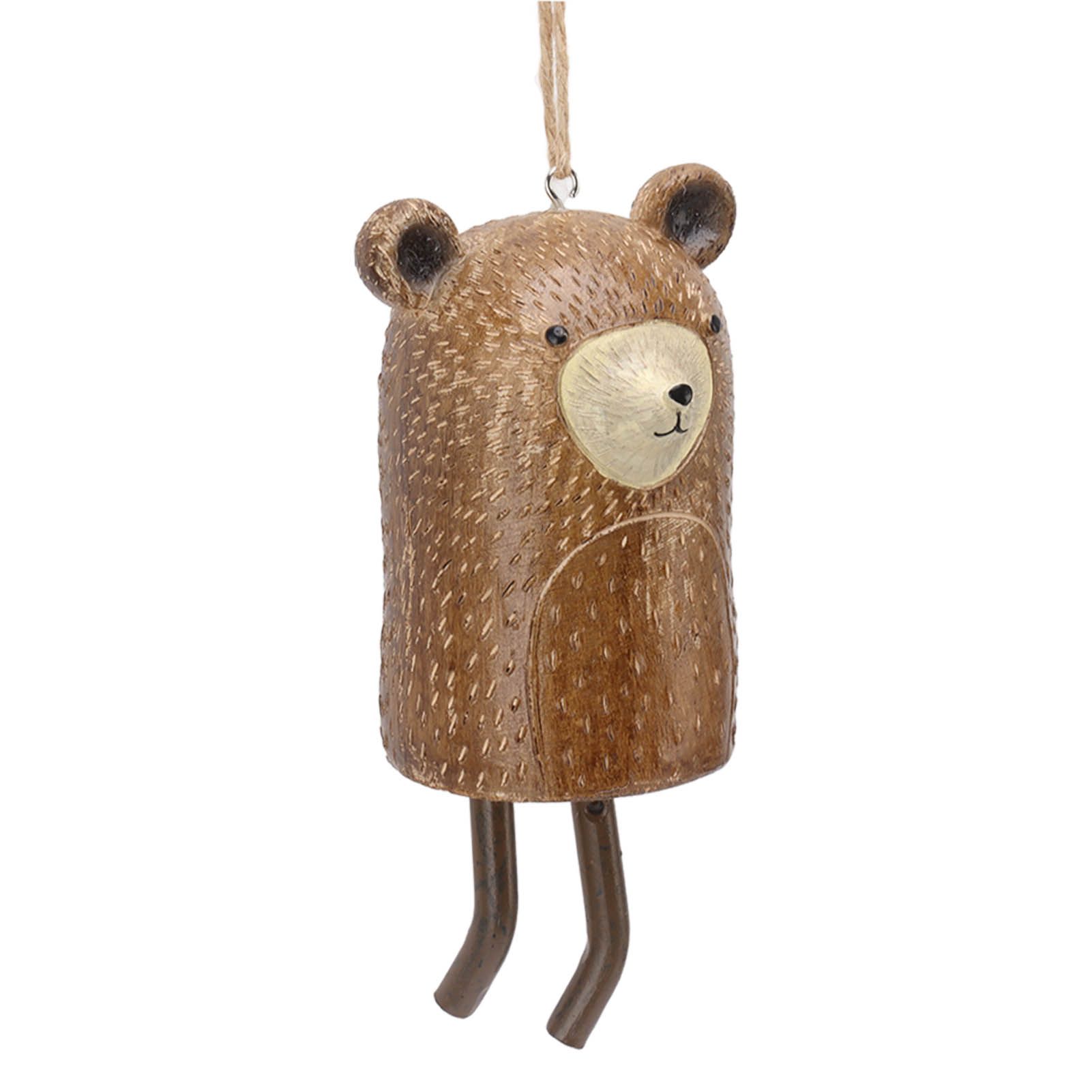 Rustic Hanging Animal Wind Chimes Resin Hand Made Natural Garden Decoration view 5