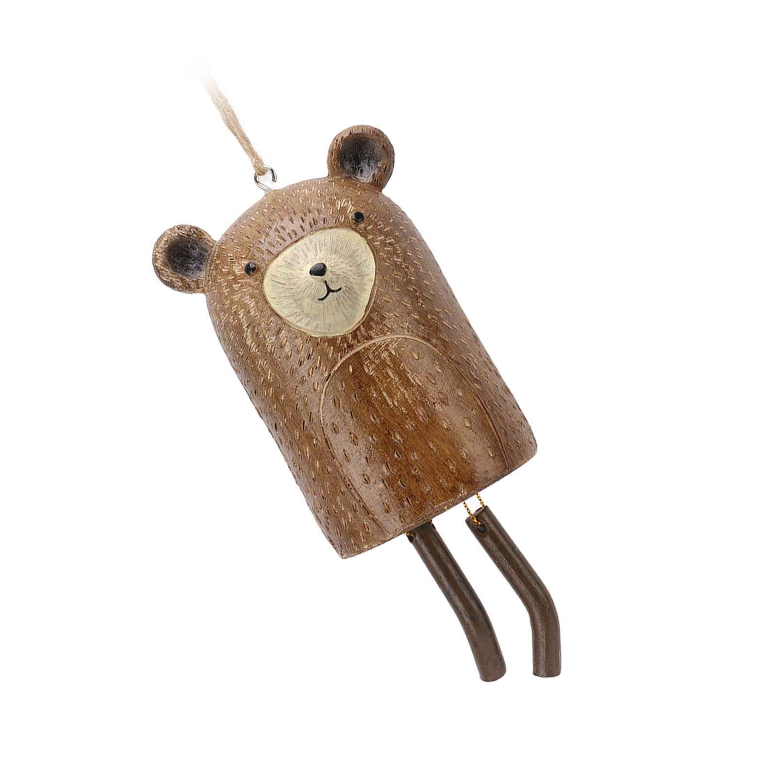 Rustic Hanging Animal Wind Chimes Resin Hand Made Natural Garden Decoration view 9