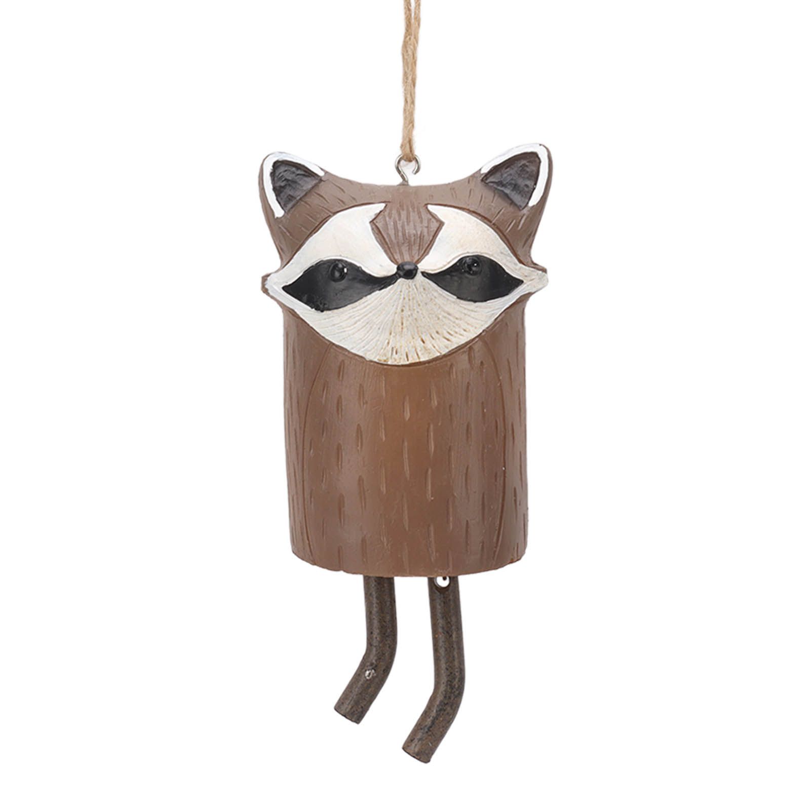 Rustic Hanging Animal Wind Chimes Resin Hand Made Natural Garden Decoration view 2