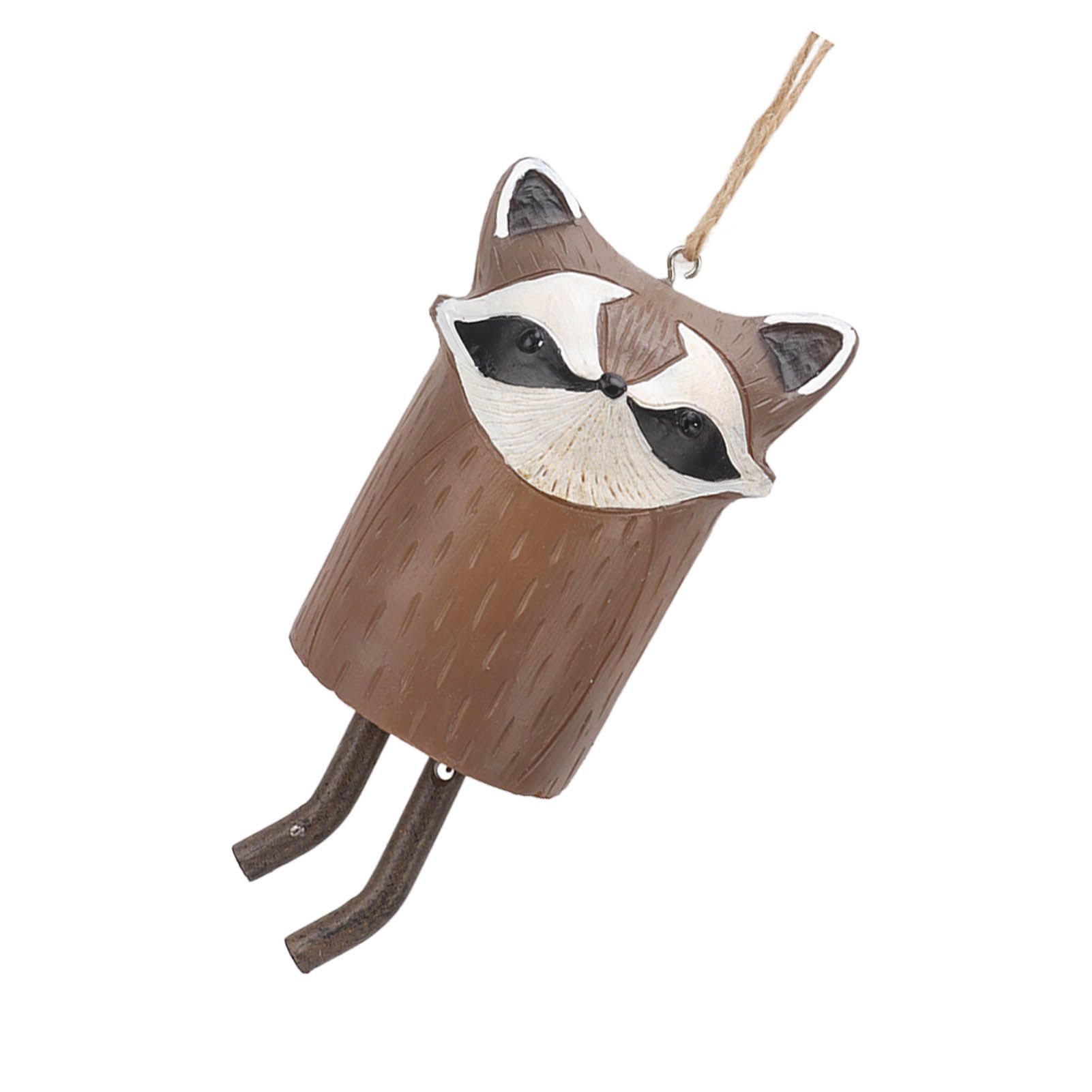 Rustic Hanging Animal Wind Chimes Resin Hand Made Natural Garden Decoration view 8