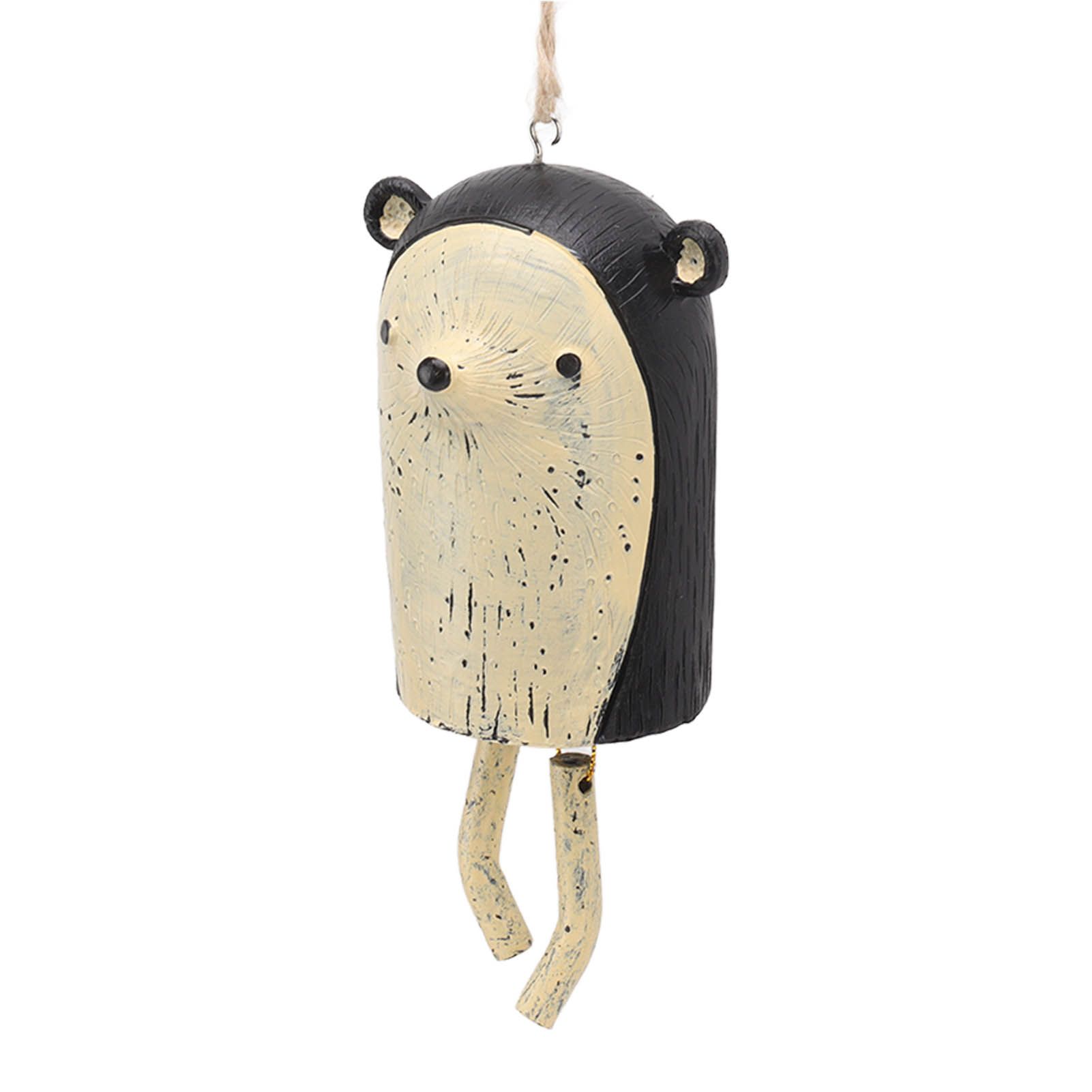 Rustic Hanging Animal Wind Chimes Resin Hand Made Natural Garden Decoration view 6