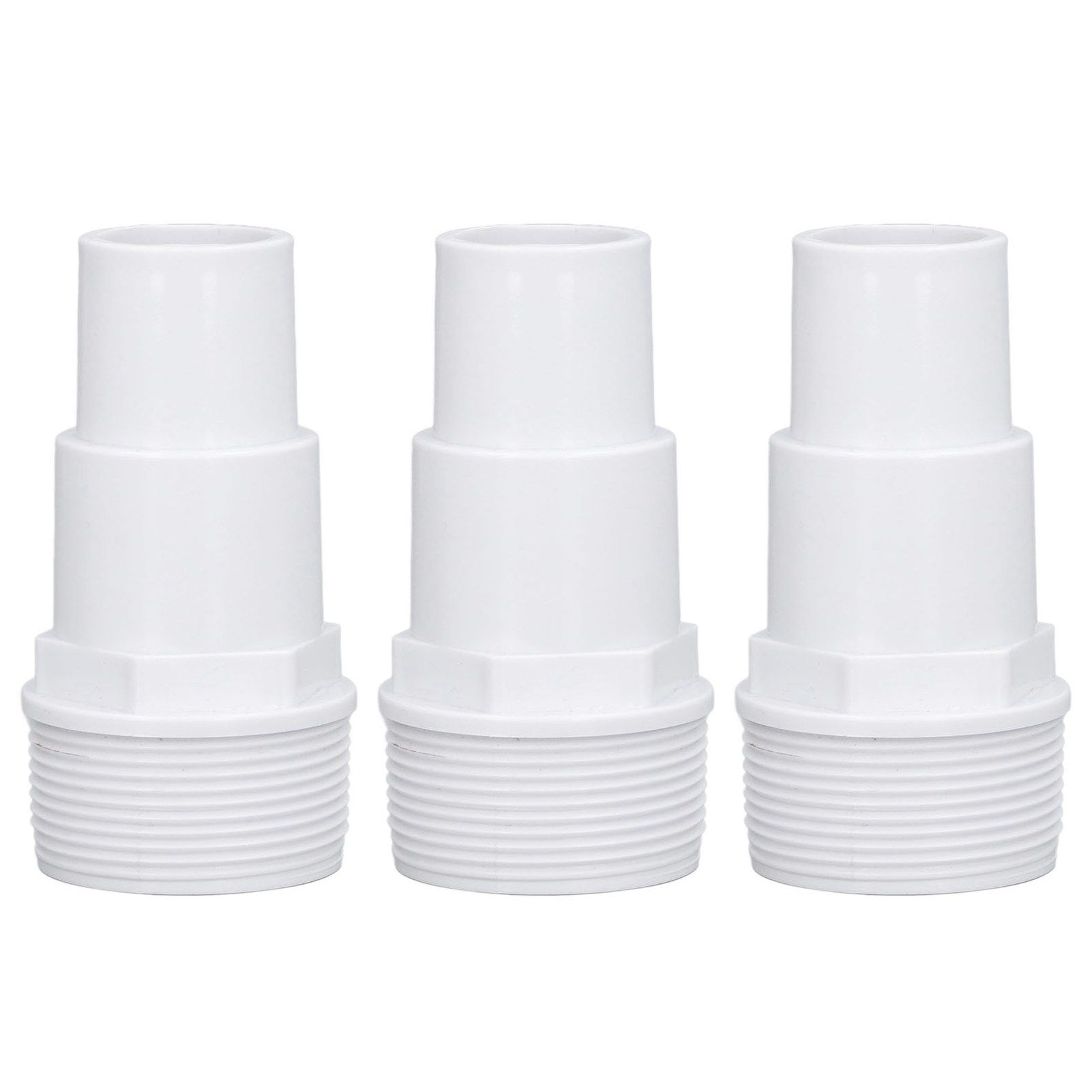 3Pcs G1‑1/2 External Thread Hose Adapter Swimming Pool Supplies for — image 1