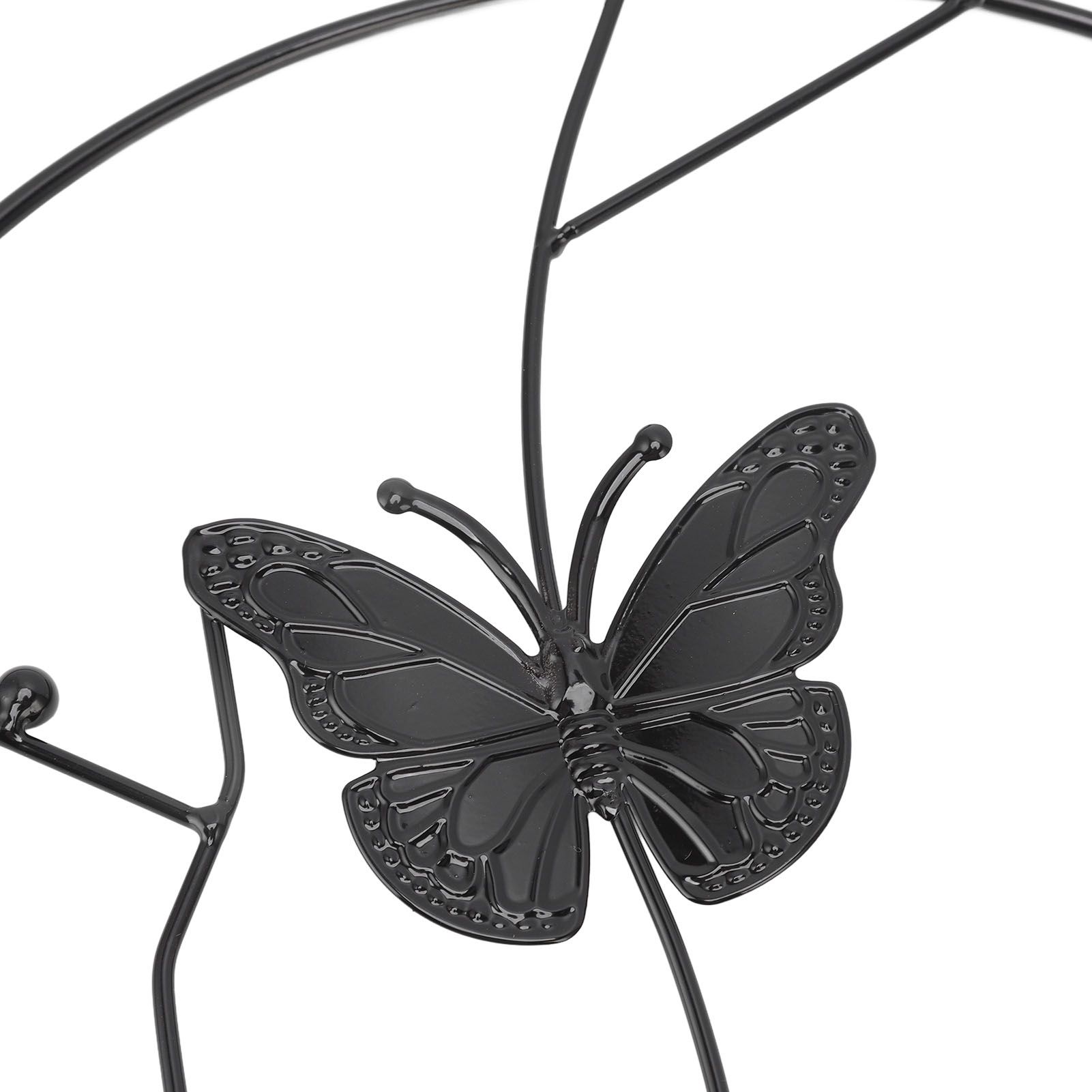 2PCS Flower Plant Support Stand Iron Climbing Frame for Home Garden Round Ring view 13