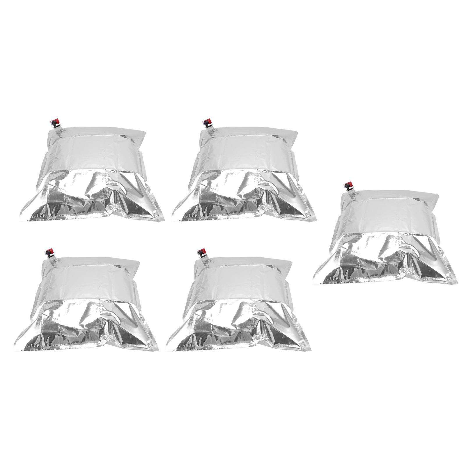 5Pcs Emergency Water Jug Bags with Spigot Foldable Beverage Insulation view 6
