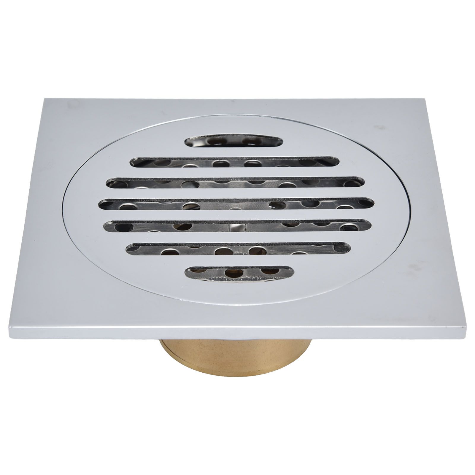 Floor Drain Square Copper Odor Resistant Self Sealing Gravity Floor Drain for view 7