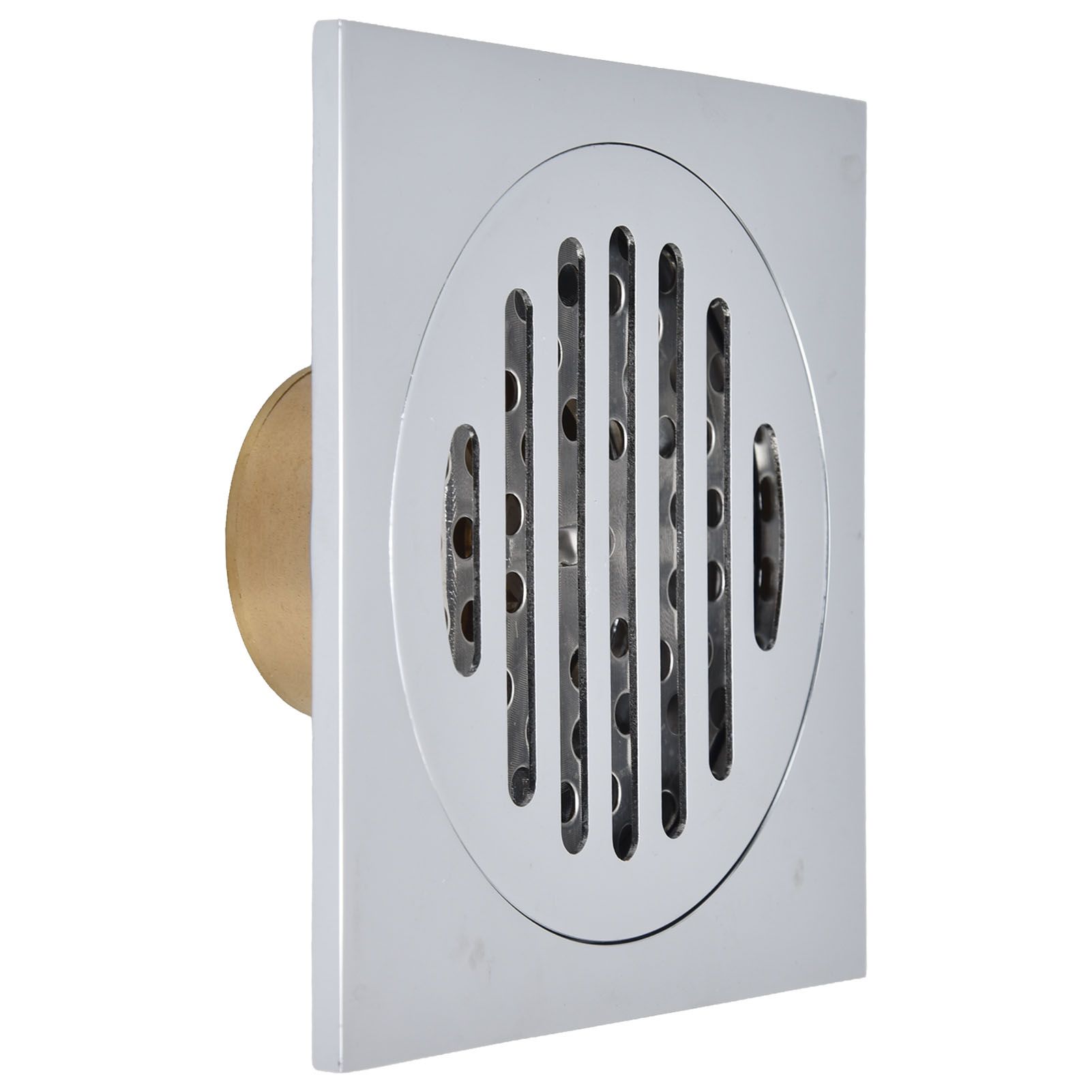 Floor Drain Square Copper Odor Resistant Self Sealing Gravity Floor Drain for view 9