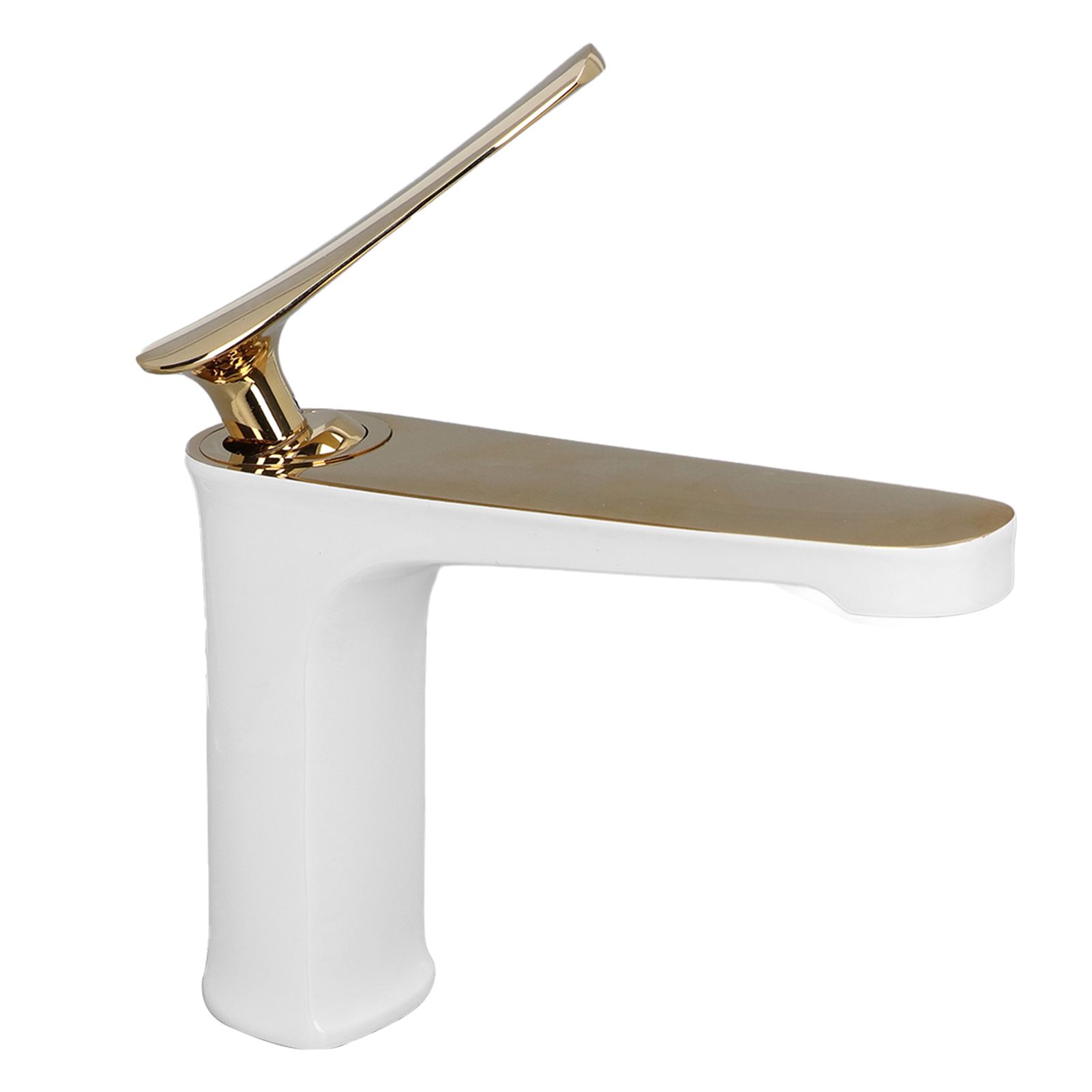 G1/2 Water Faucet Brass Sink Bath Single Handle Mixer Tap Bathroom Lavatory