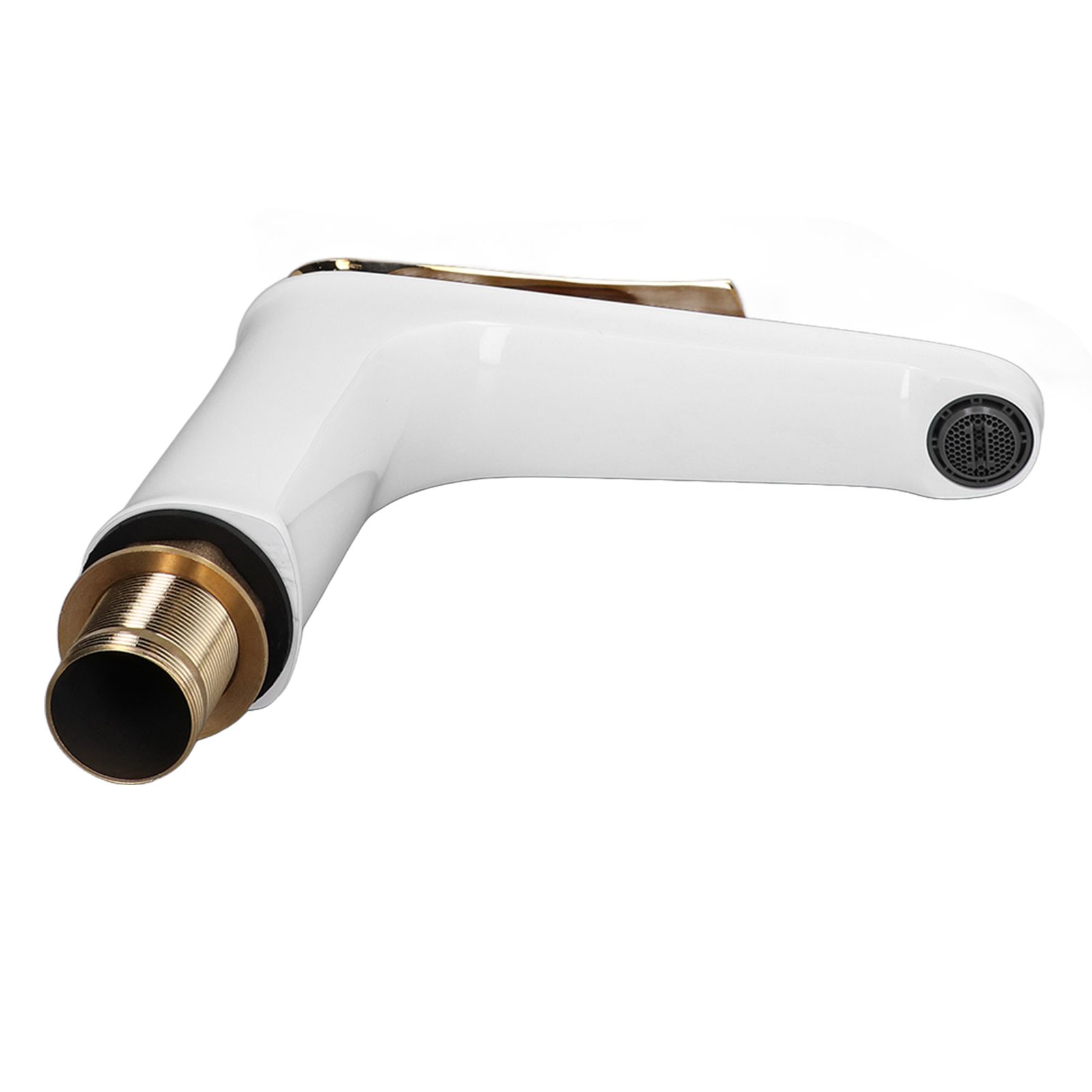 G1/2 Water Faucet Brass Sink Bath Single Handle Mixer Tap Bathroom Lavatory view 9
