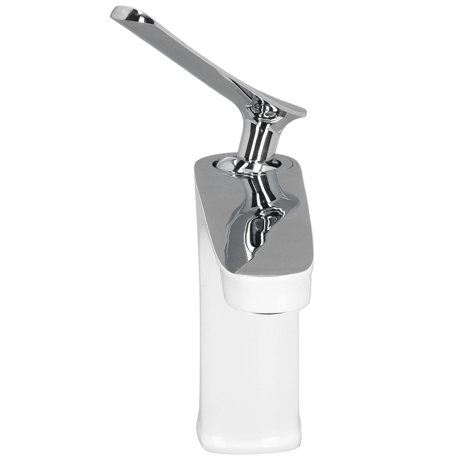 G1/2 Single Handle Basin Mixer Tap with Metal Handle Durable Solid Brass view 5