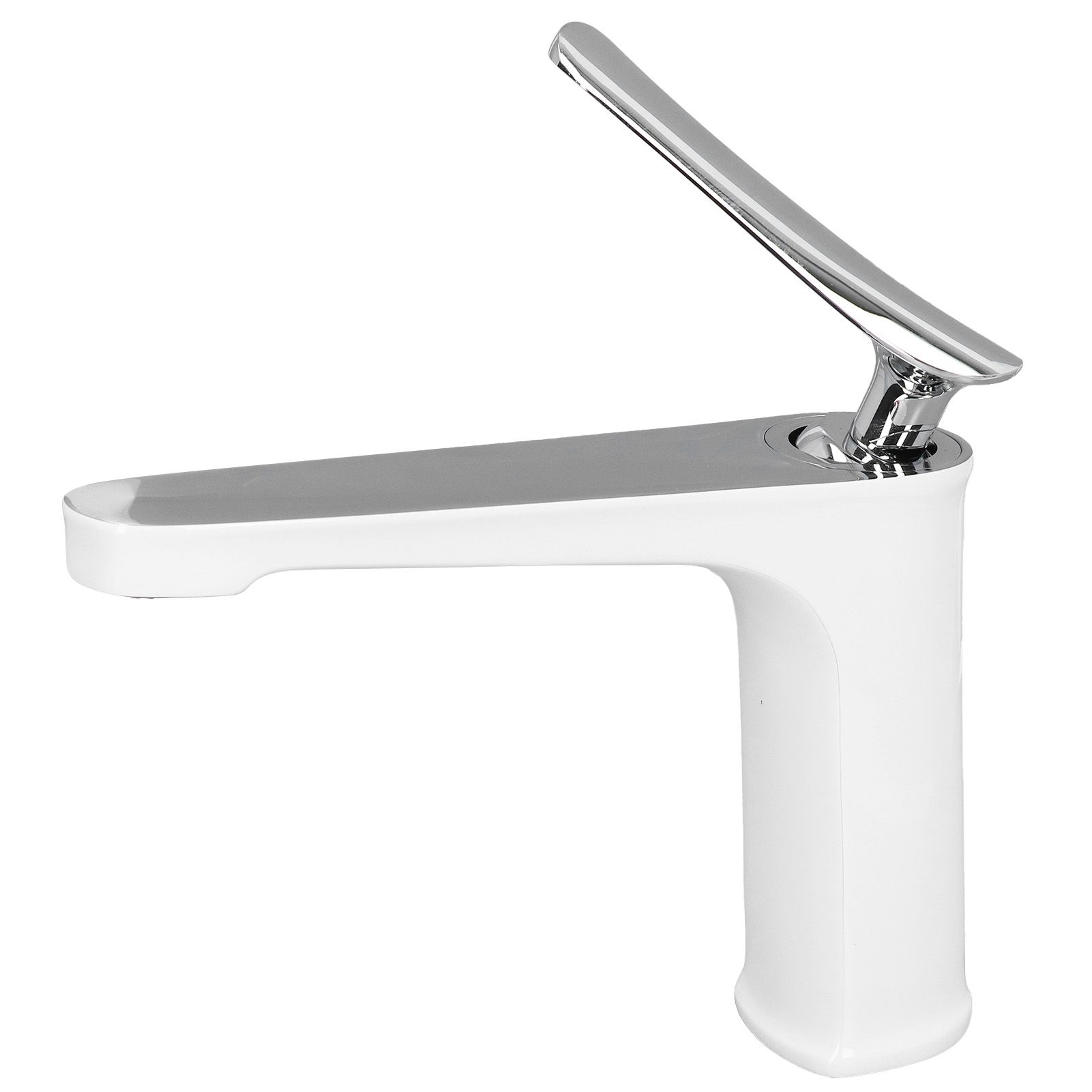 G1/2 Single Handle Basin Mixer Tap with Metal Handle Durable Solid Brass view 9