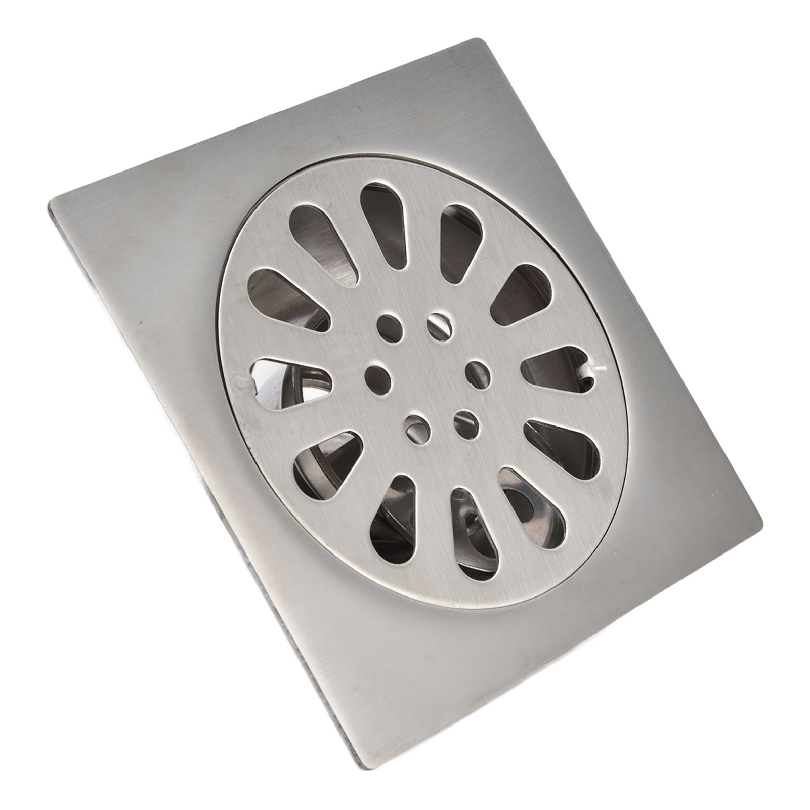 Shower Drain Square Shape Adjustable Tile Insertion Floor Drain Channel for view 2
