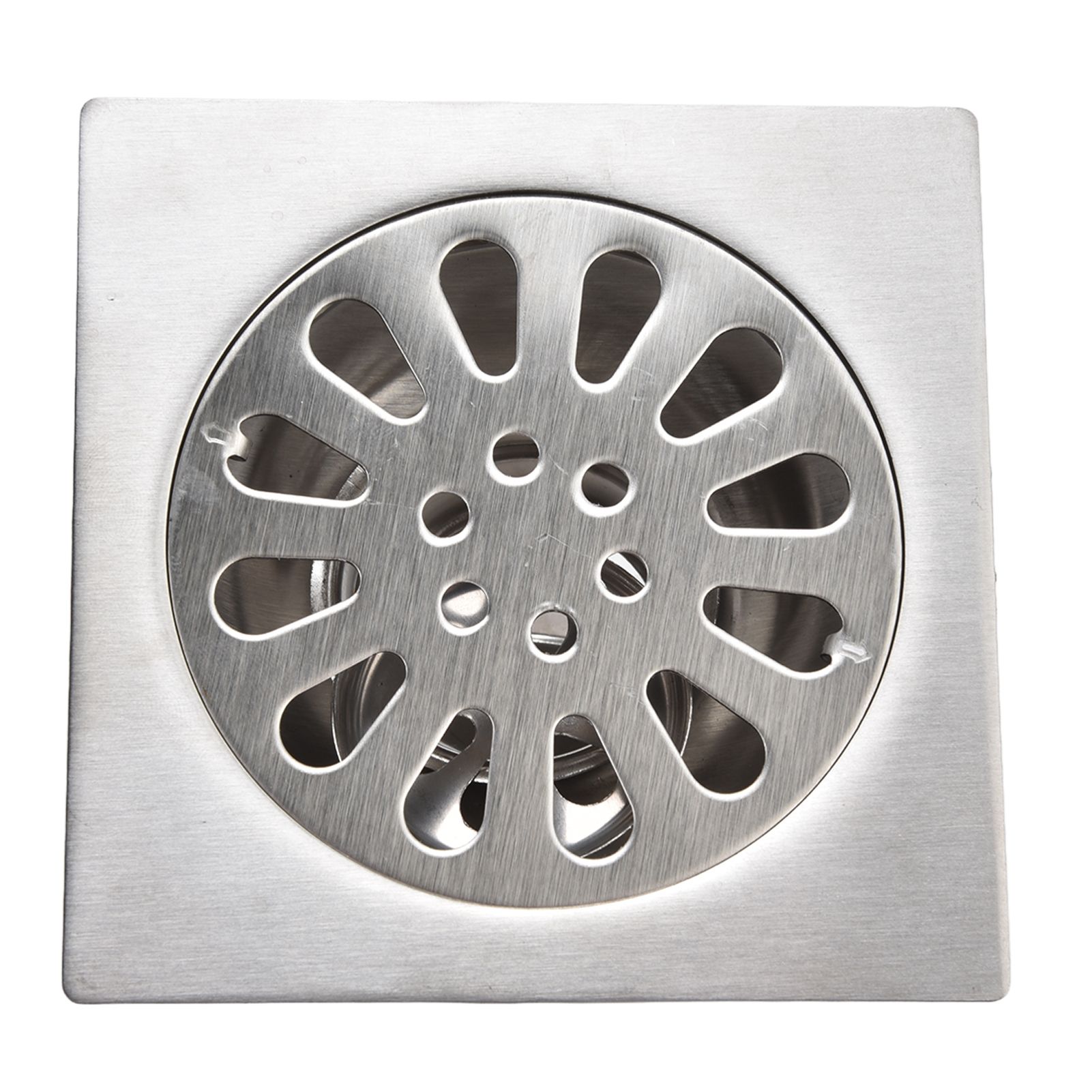 Shower Drain Square Shape Adjustable Tile Insertion Floor Drain Channel for view 3