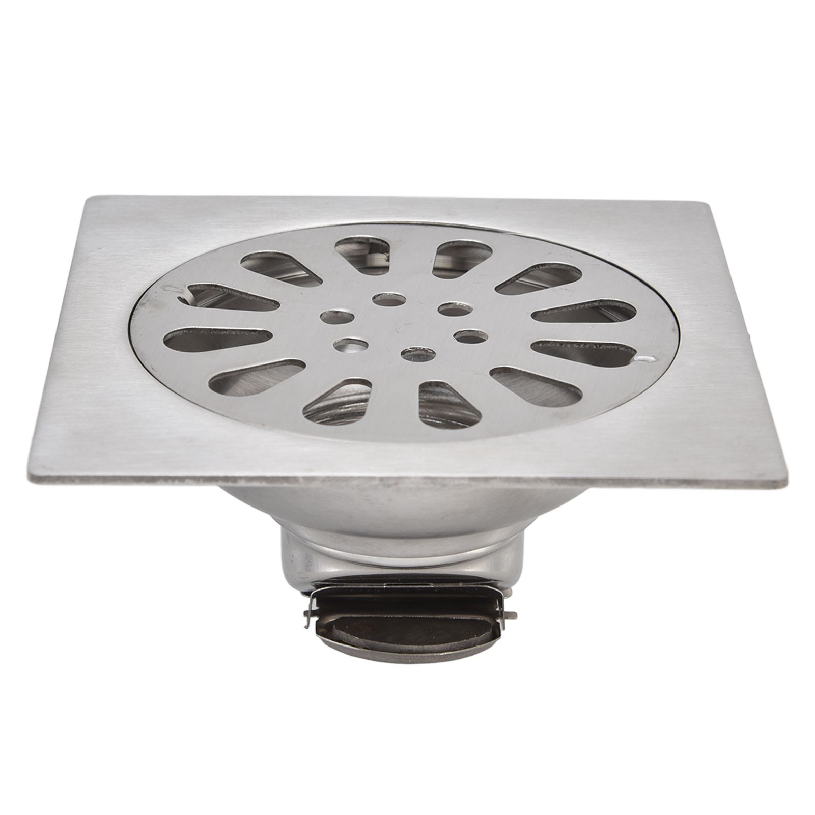 Shower Drain Square Shape Adjustable Tile Insertion Floor Drain Channel for view 4