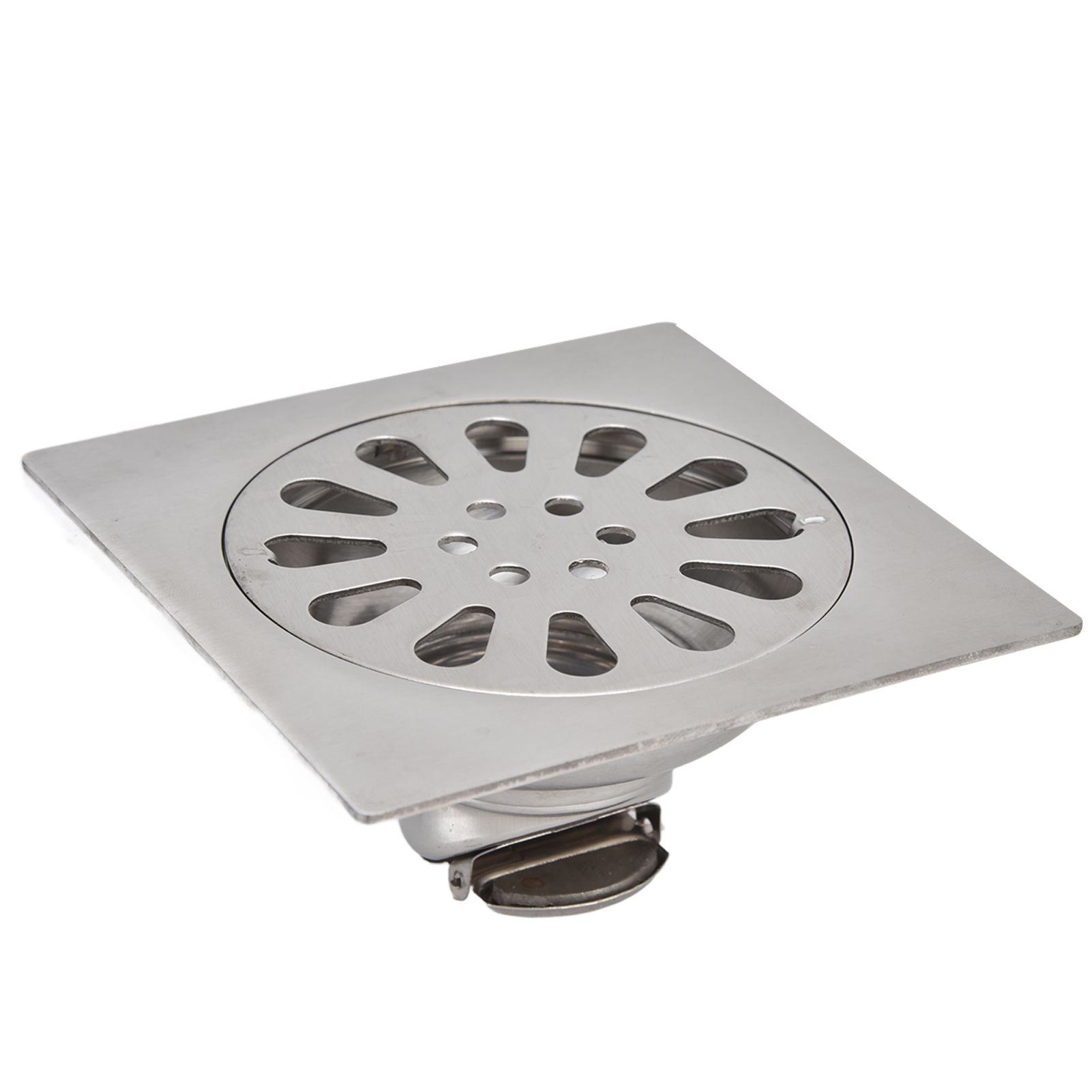 Shower Drain Square Shape Adjustable Tile Insertion Floor Drain Channel for view 6