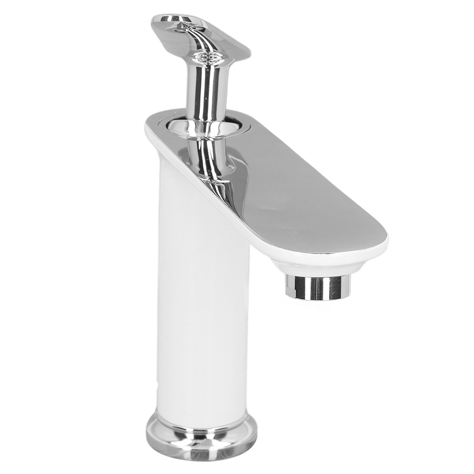 G1/2 Basin Faucet Lavatory Tap Brass Single Handle One Hole Mixer Tap Bathroom view 3
