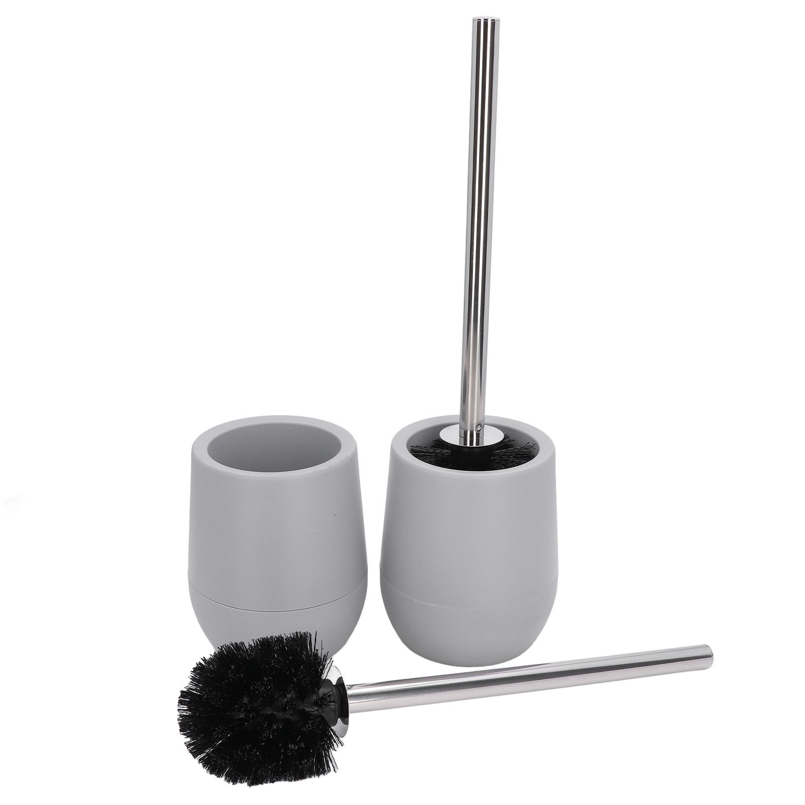 2sets Toilet Bowl Cleaner Brush Lockable Thread Convenient Practical Efficient view 5