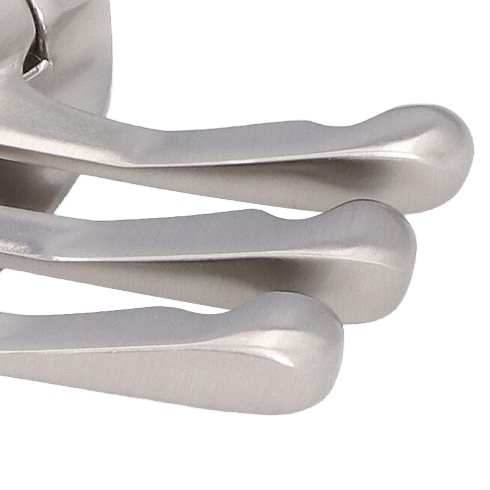 3 Clothes Hook Zinc Alloy Heavy Duty Coat Hook with Round Base for Bedroom view 14