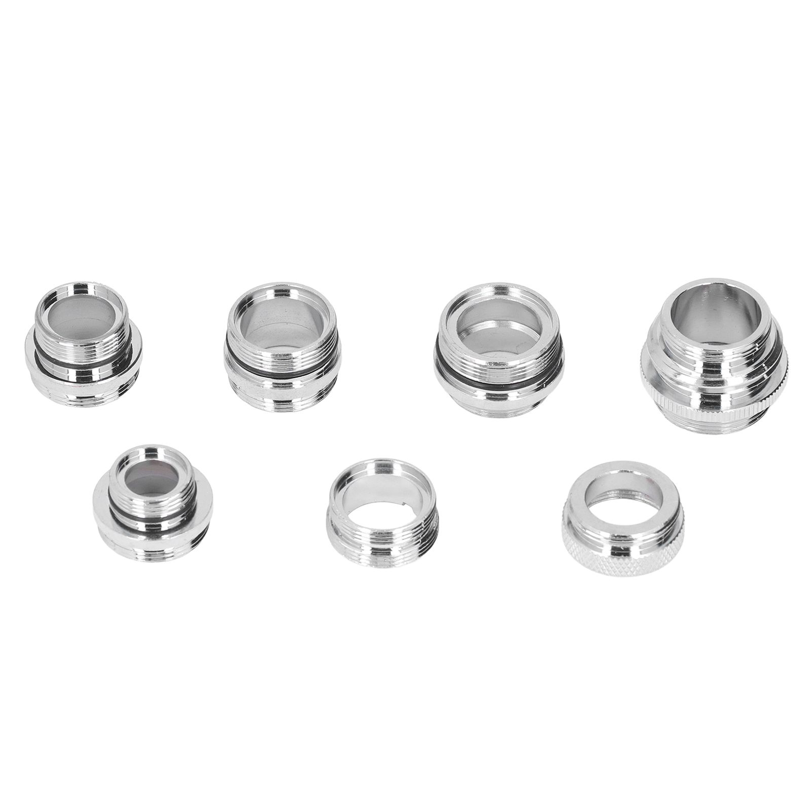 7Pcs/Set Male Female Faucet Adapter Kit with Gasket Brass Aerator Adapter Set view 10