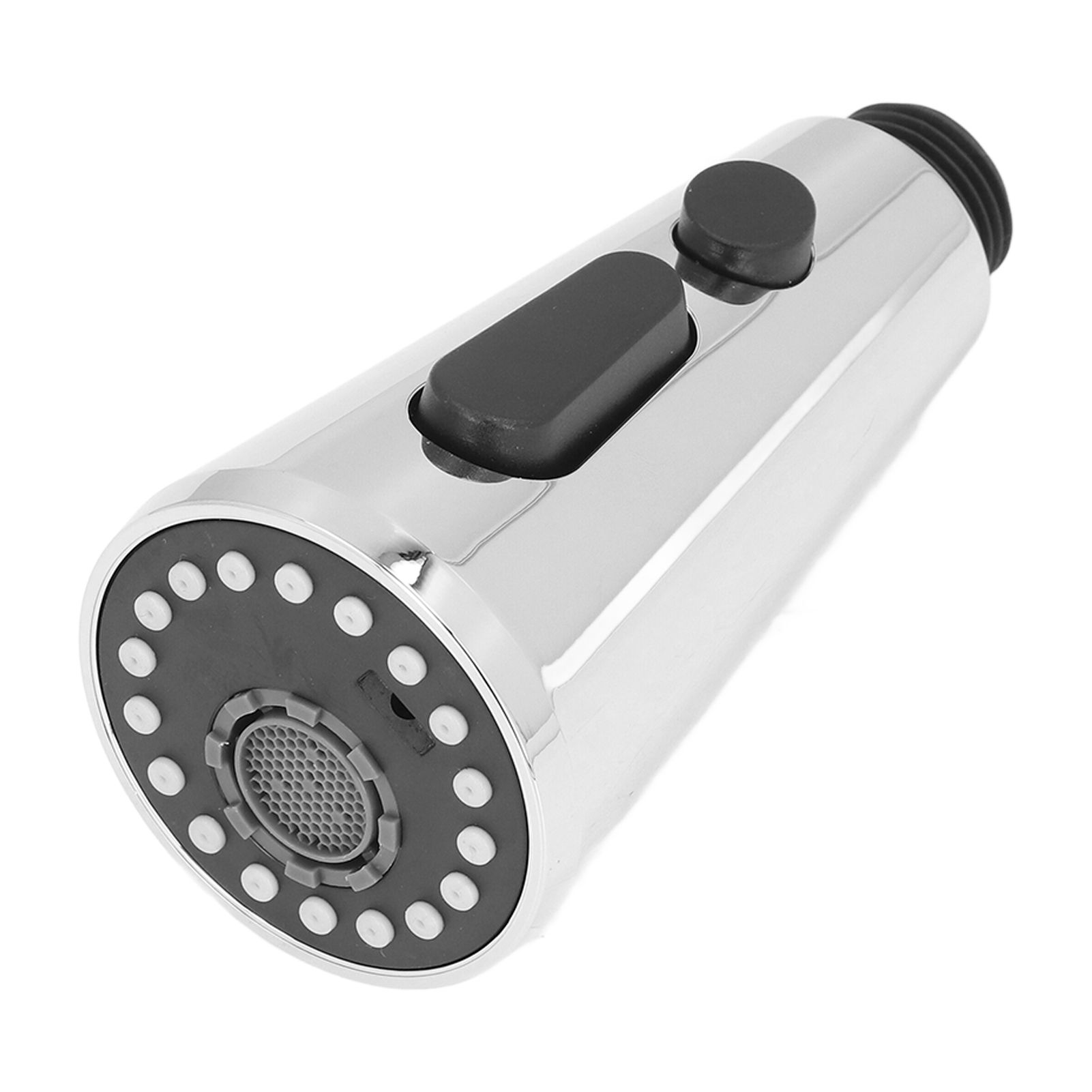 Faucet Spray Head G1/2 Brushed Nickel 3 Modes Stainless Steel ABS Rustproof