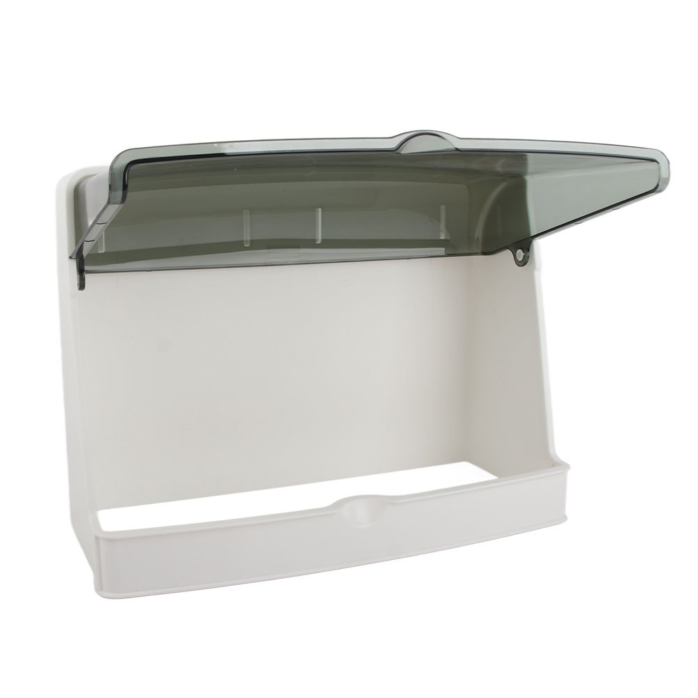 Cosmetics Storage Box Dust Proof Wall Mounted Makeup Organizer Punch Free Skin view 13
