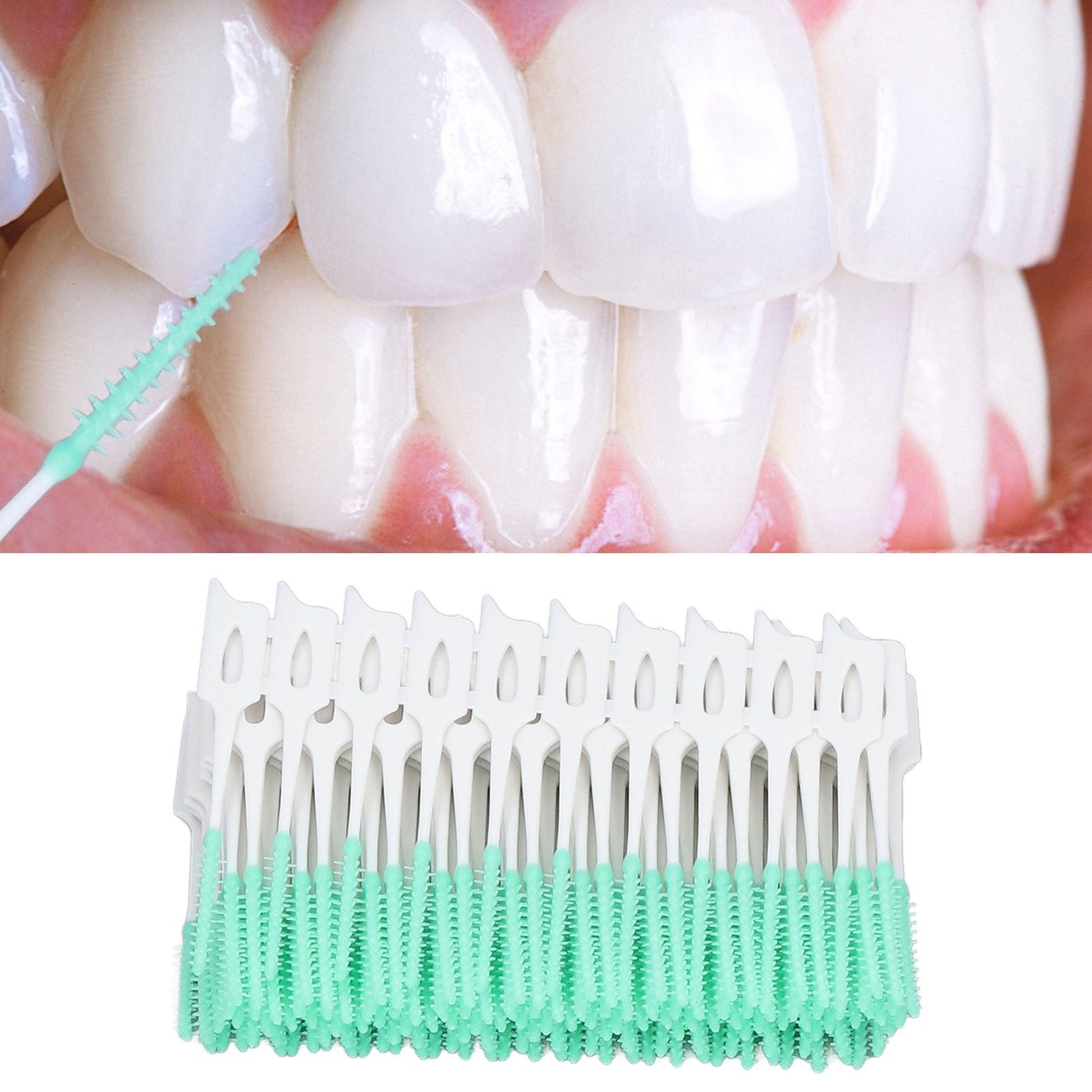 Interdental Brush Disposable Soft Dental Cleaning Floss Toothpicks for Oral view 11