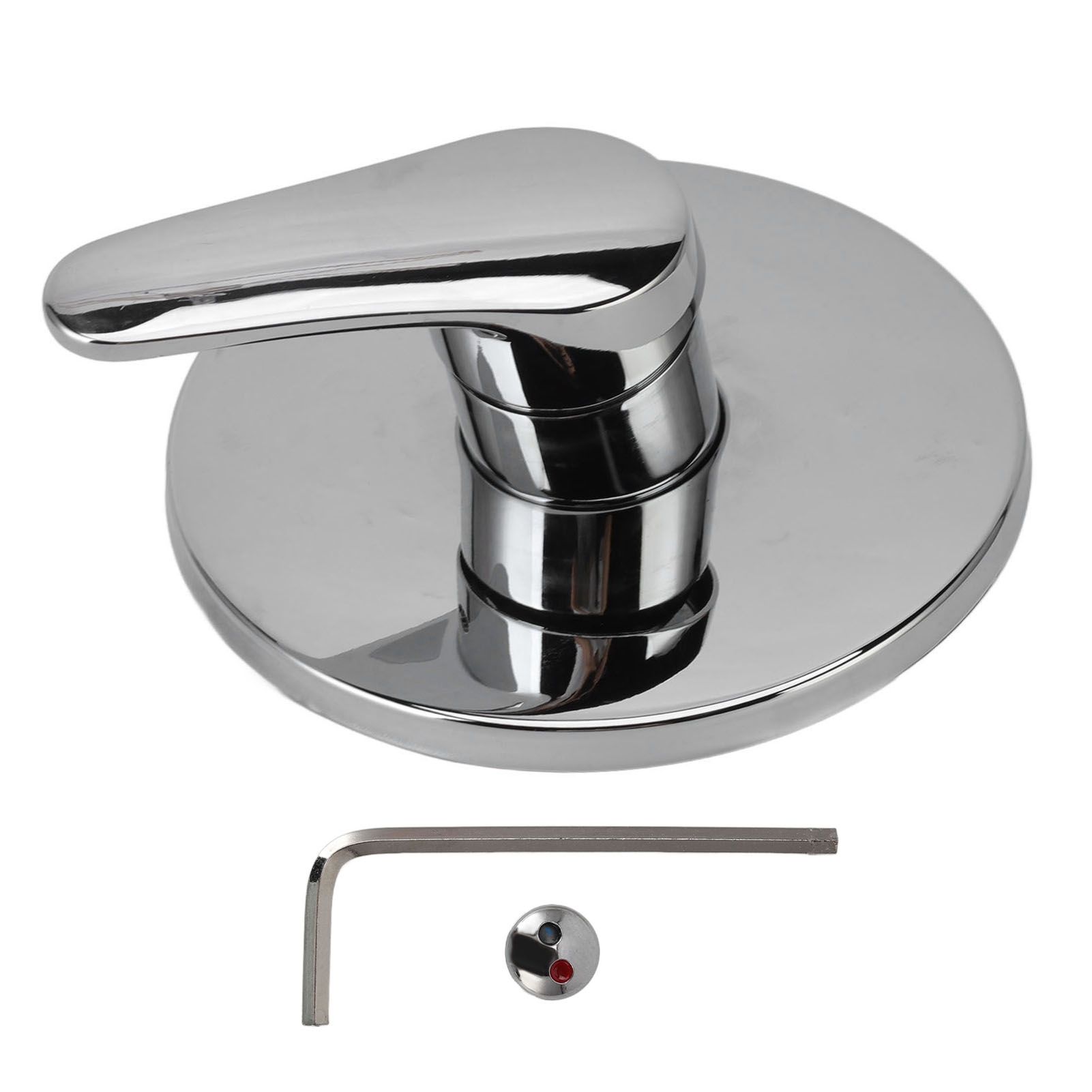 Concealed Shower Faucet Hot Cold Water Rust Proof Wall Mounted Mixer Tap for