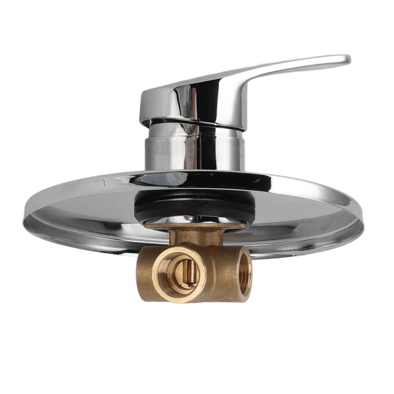 Concealed Shower Faucet Hot Cold Water Rust Proof Wall Mounted Mixer Tap for view 9