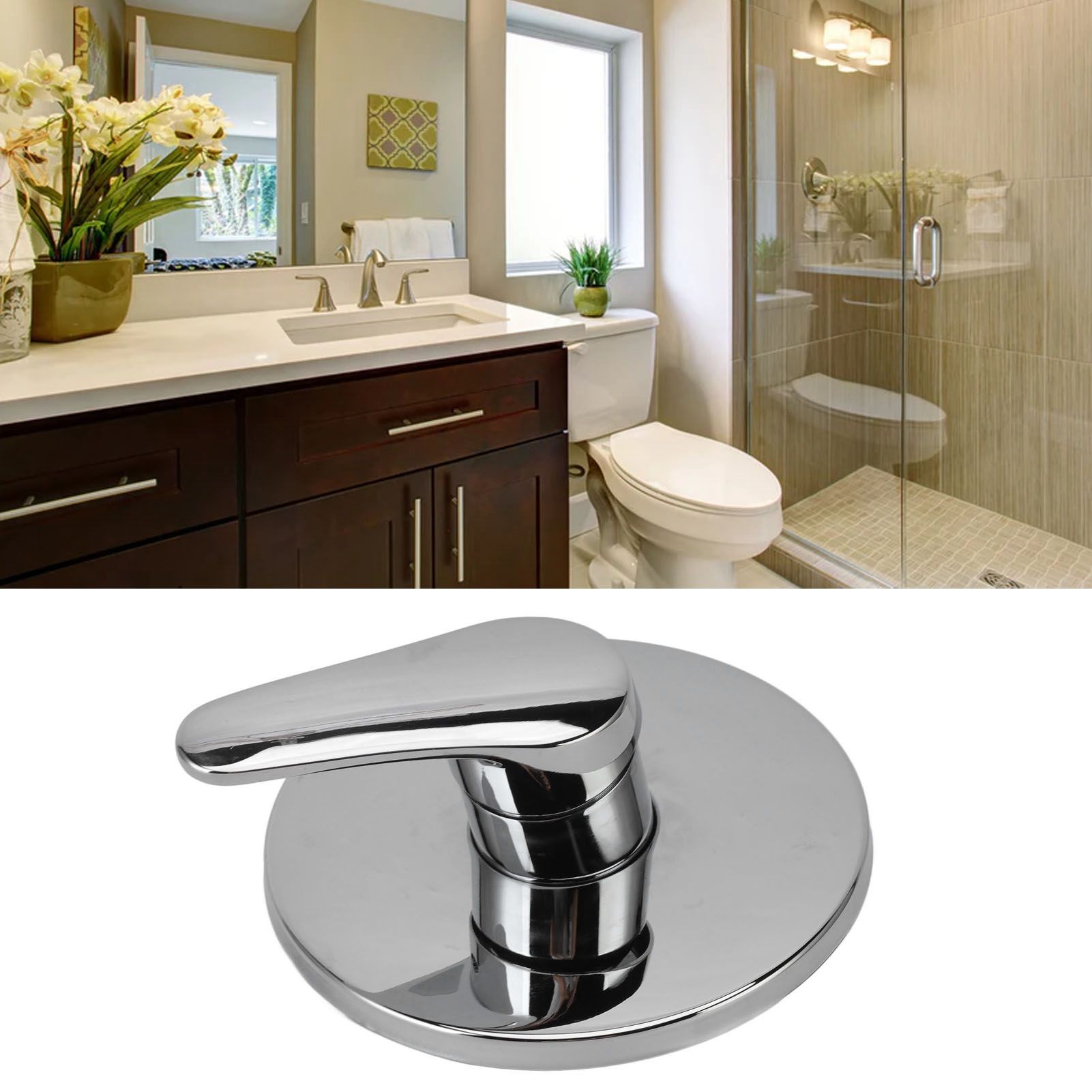 Concealed Shower Faucet Hot Cold Water Rust Proof Wall Mounted Mixer Tap for view 12